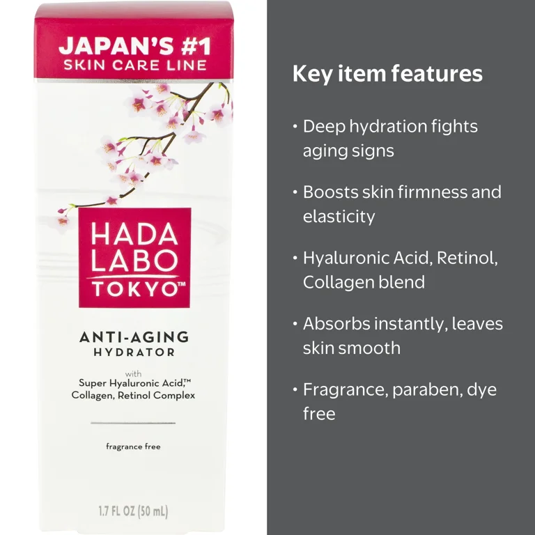 Hada Labo Tokyo Anti-Aging Hydrator, 1.7 Oz - Walmart.com