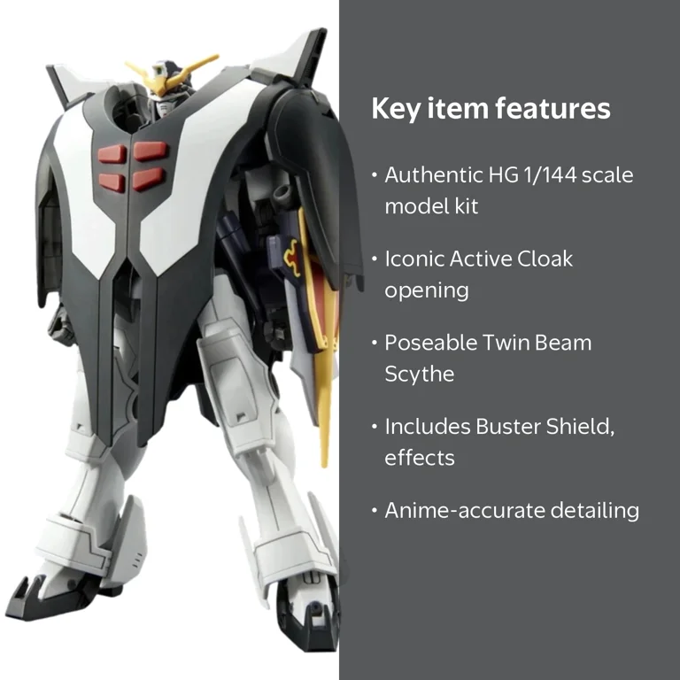 Bandai Hobby - Mobile Suit Gundam Wing - Gundam Deathscythe Hell