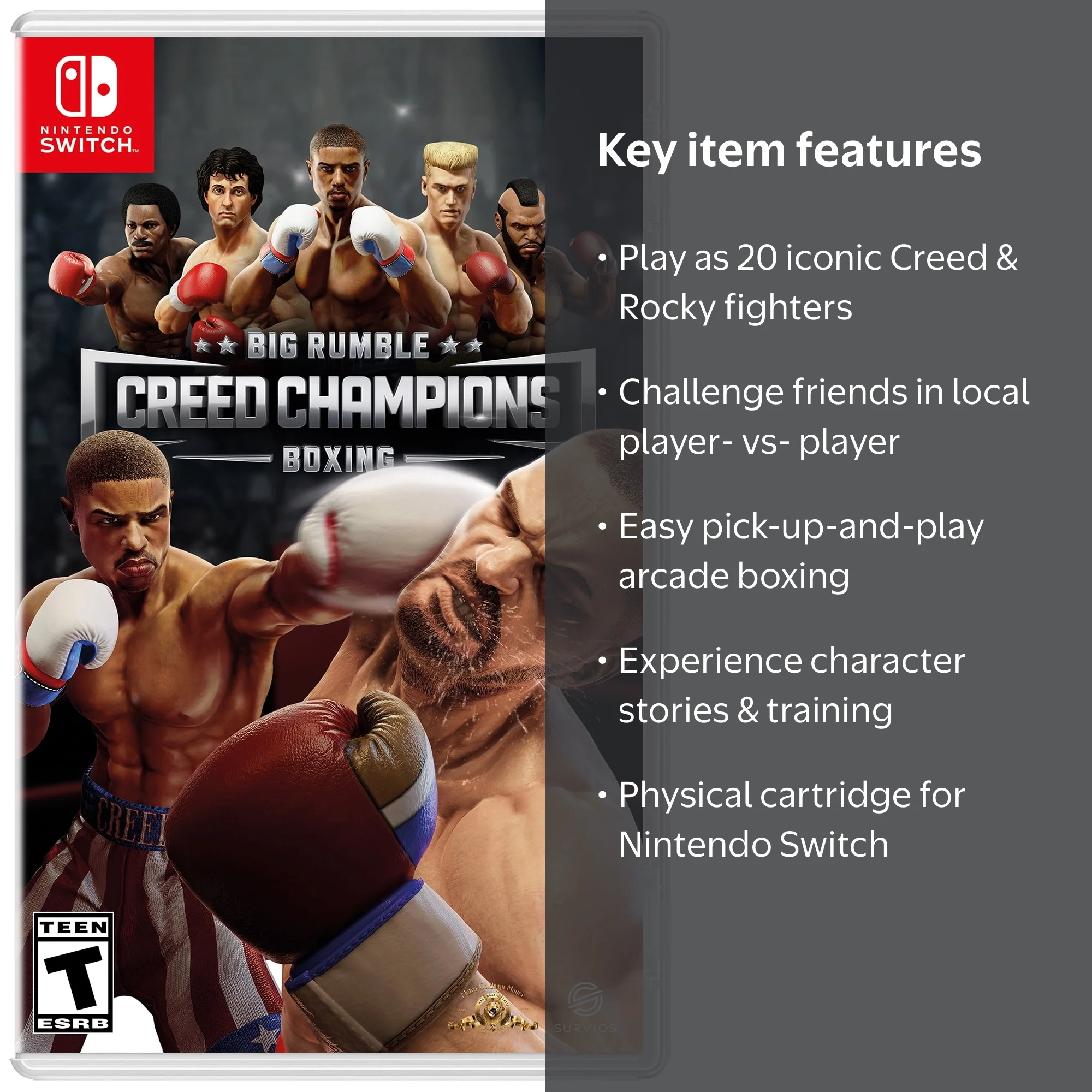 Koch Media, Big Rumble Boxing: Creed Champions, Nintendo Switch