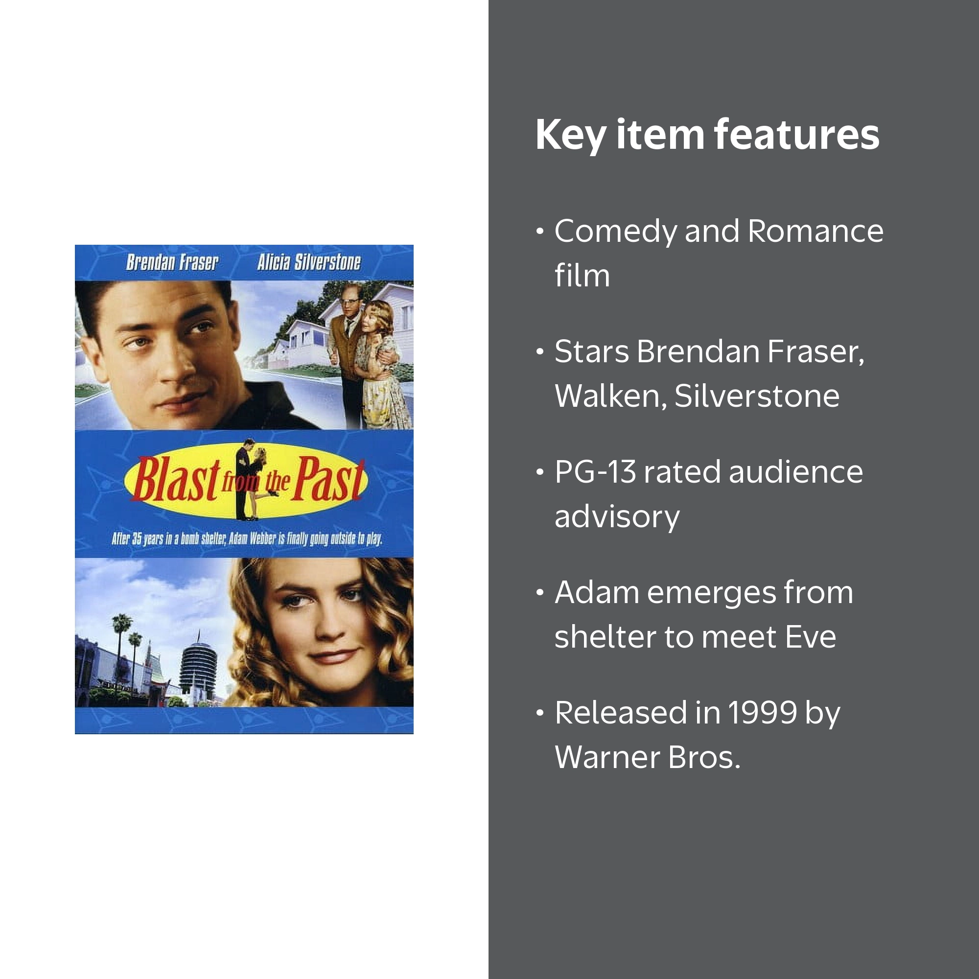 SDS, DVD, Blast from the Past 1999, Comedy, Warner Bros - Walmart.com