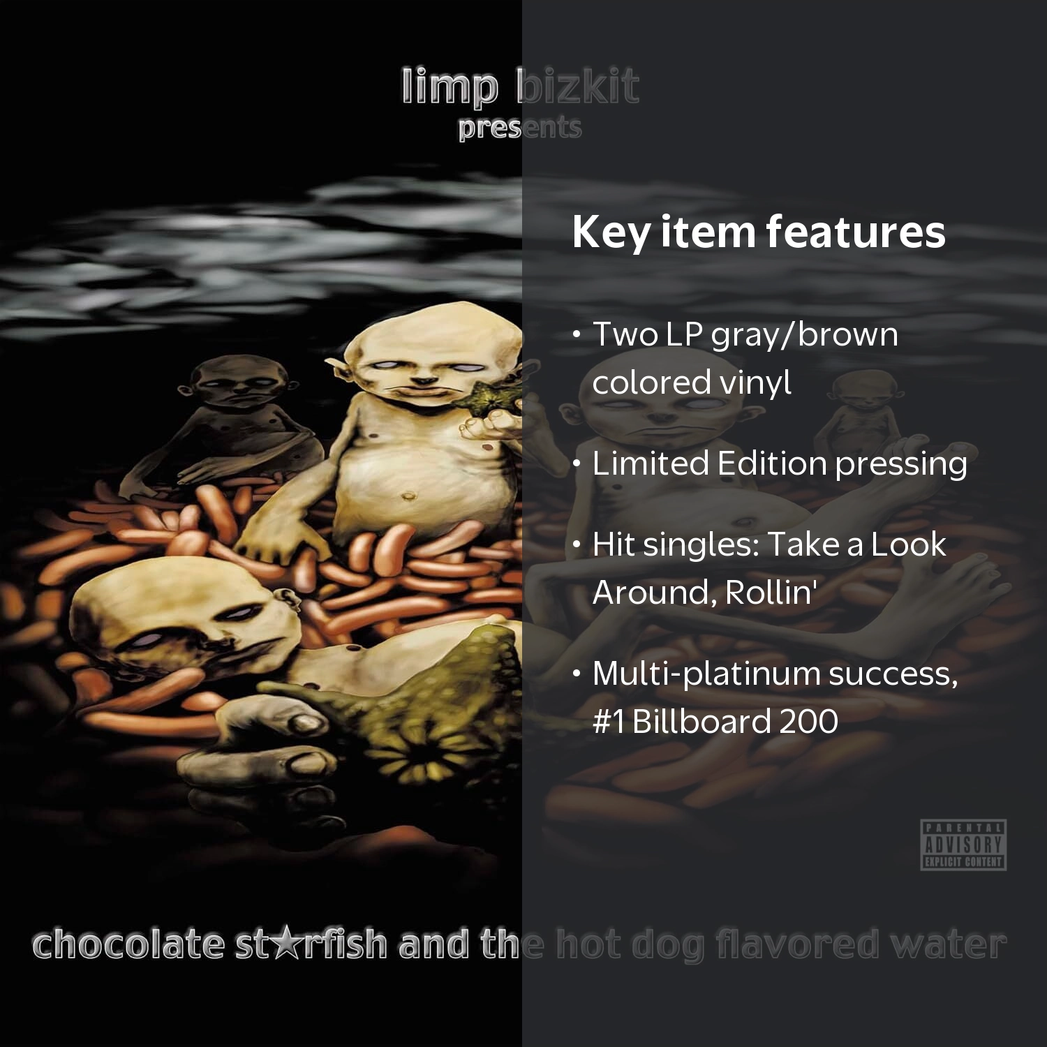 Limp Bizkit / Chocolate Starfish USオリジナル Limp Bizkit - Chocolate Starfish And The Hot Dog Flavored Water