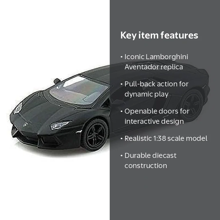 Kinsmart Lamborghini Aventador LP700-4 Diecast Model Toy Car 5