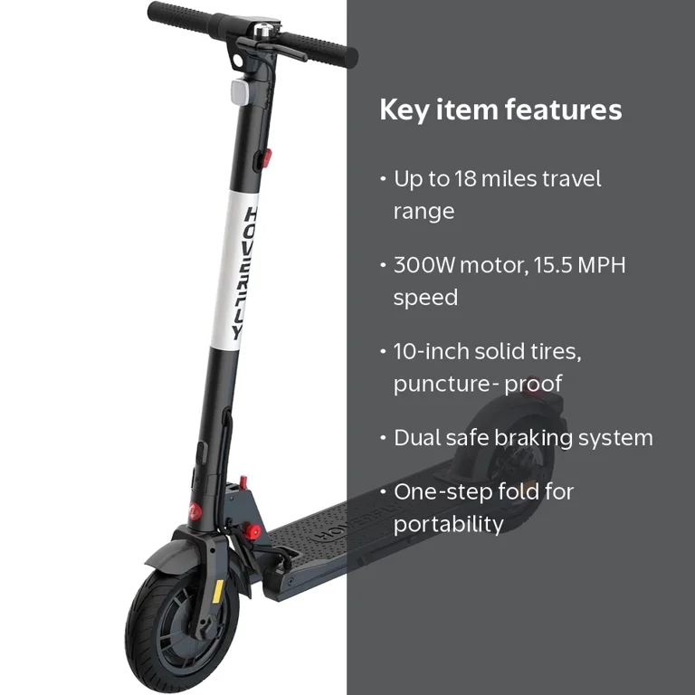 Hoverfly GXL MAX Foldable Electric Scooter for Adults, 10