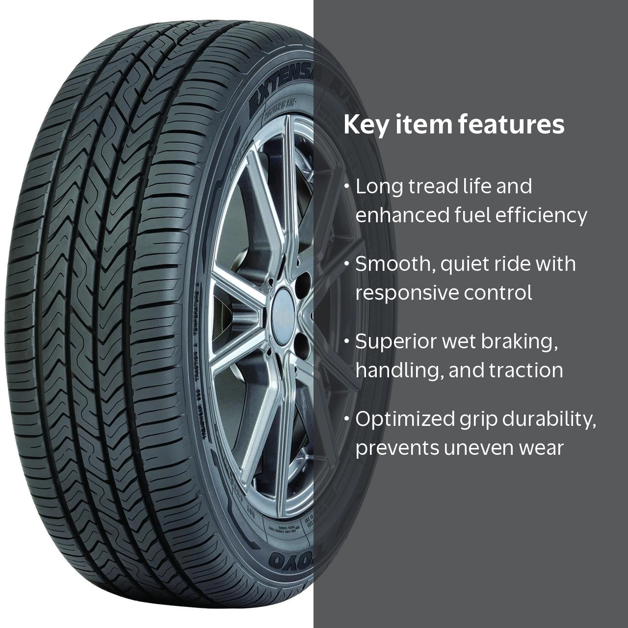 Toyo Extensa A/S II All Season 185/60R15 84H Passenger Tire