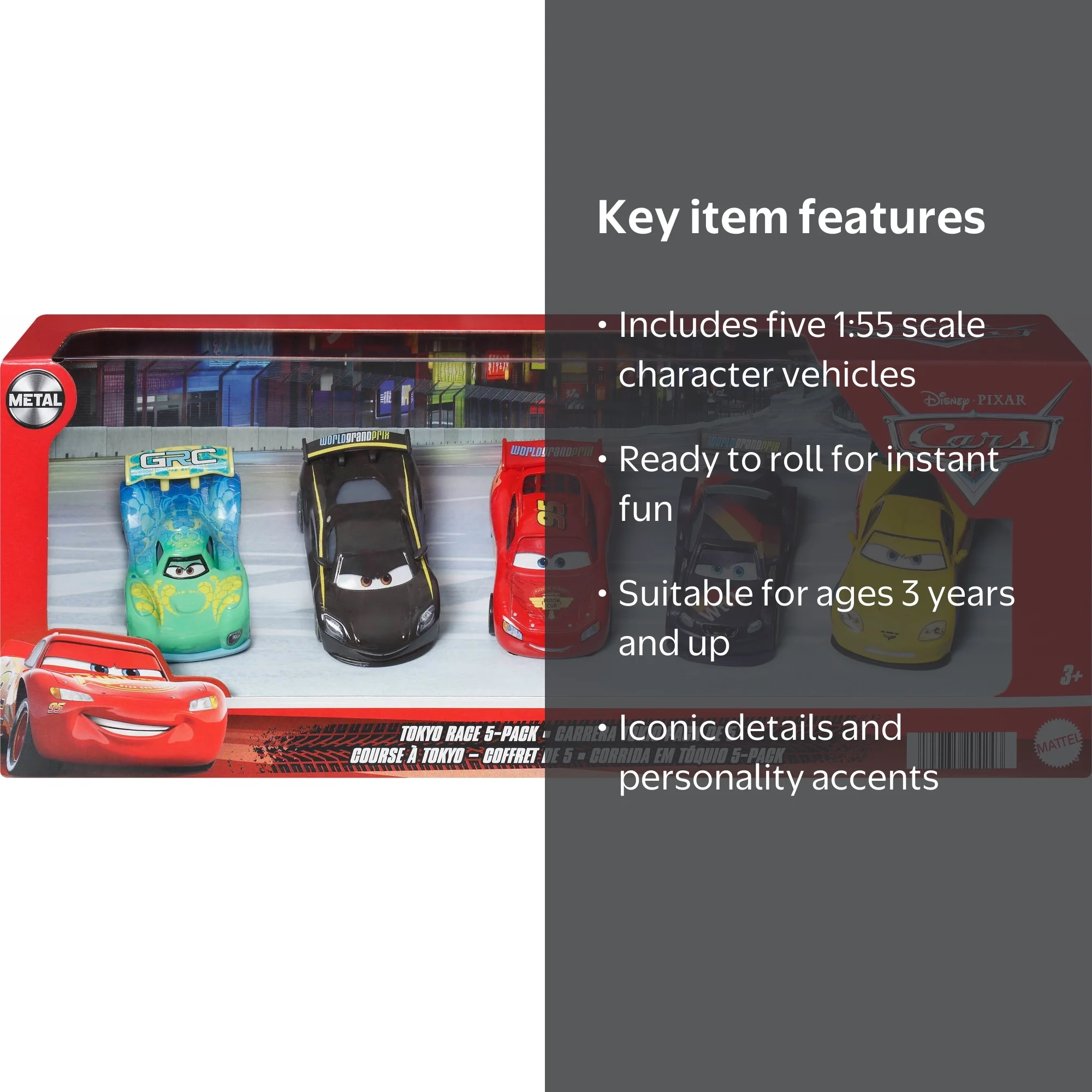 Disney and Pixar Cars 3 Vehicle 5-Packs - Walmart.com