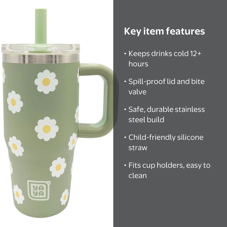 YAYA My First Travel Tumbler for Preschool & Kids 3+, Insulated