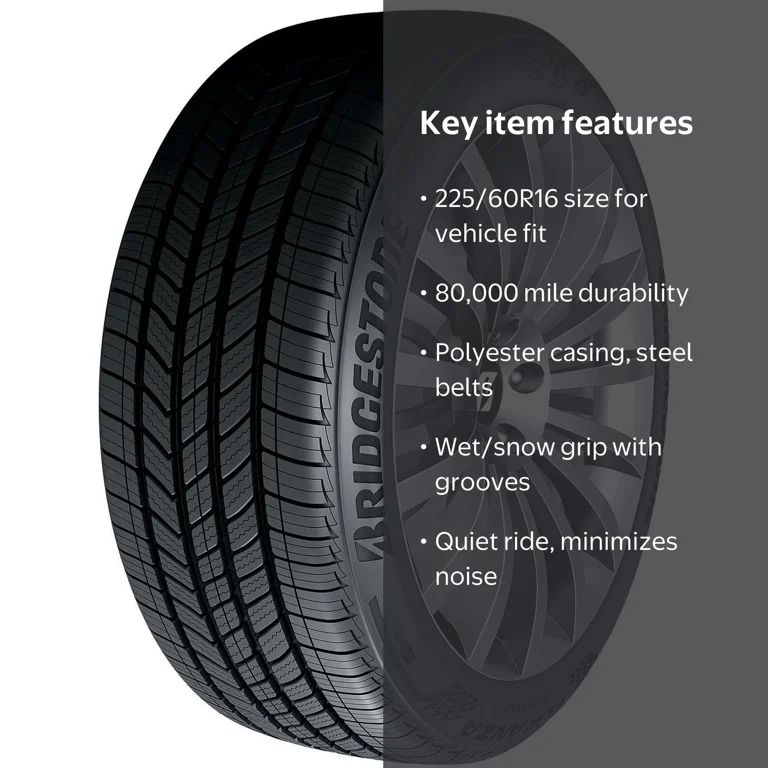 Bridgestone Turanza QuietTrack All Season 225/60R16 98H Passenger
