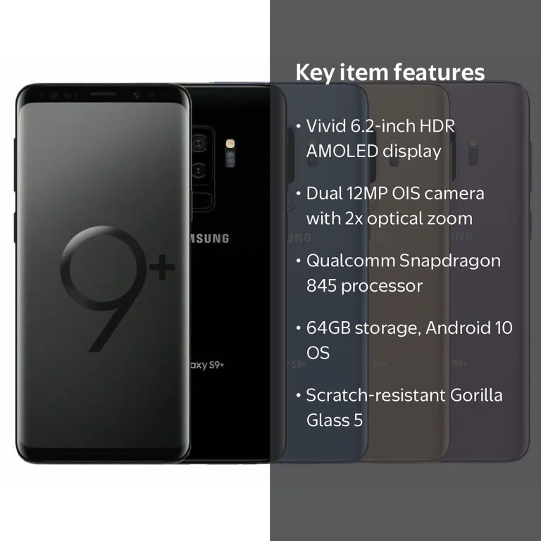 Samsung Galaxy S9+ PLUS SM-G965U1 64GB Purple (US Model) - Factory