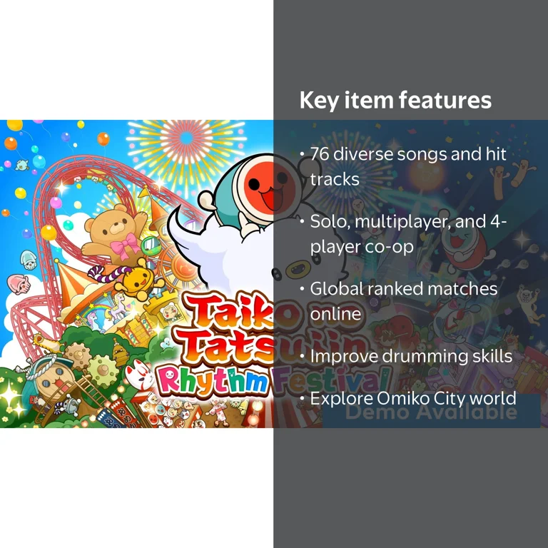 Taiko no Tatsujin: Rhythm Festival - Nintendo Switch [Digital