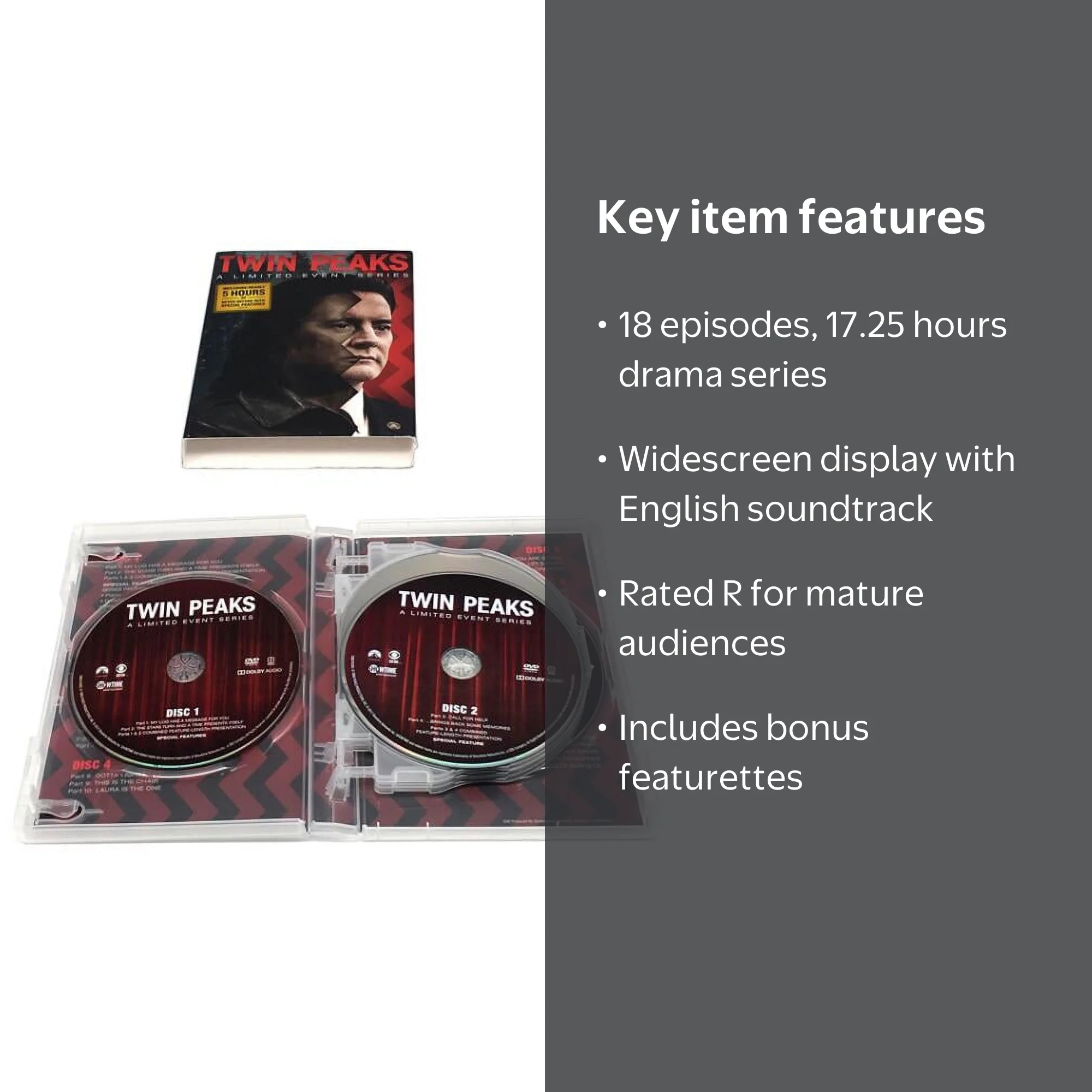 Twin Peaks: A Limited Event Series (DVD), Paramount, Drama