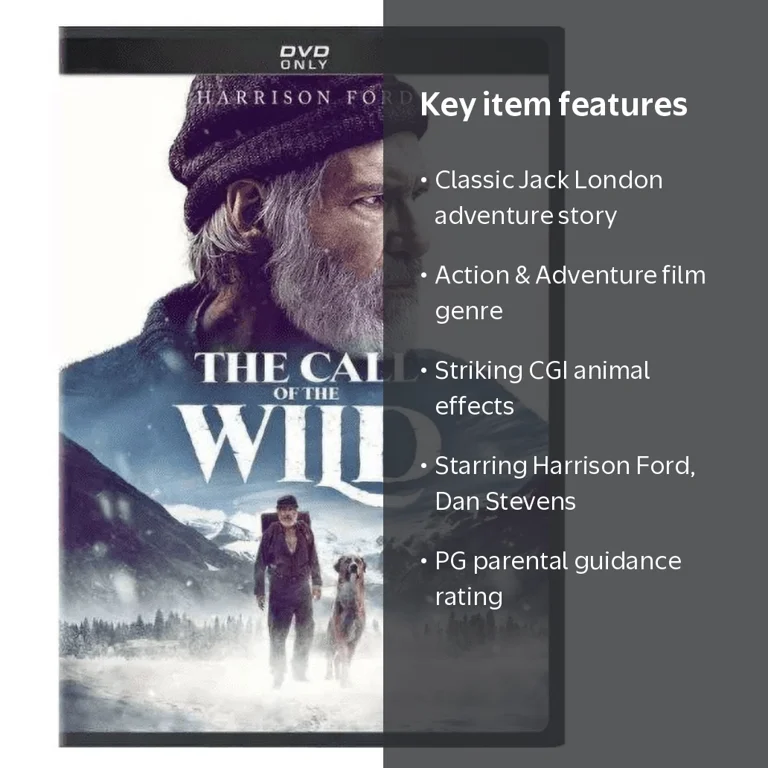 The Call of the Wild (DVD) - Walmart.com