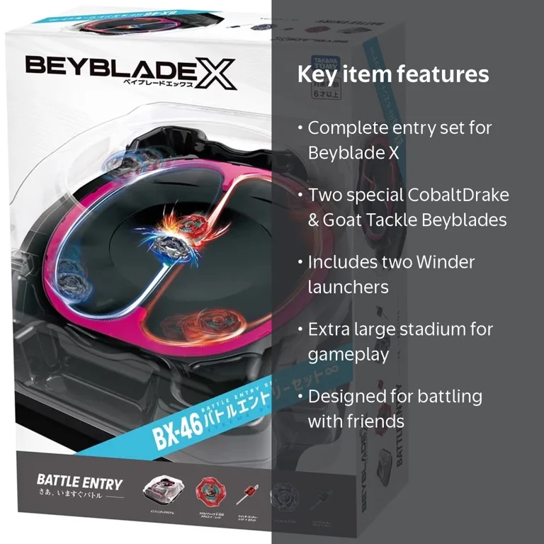 Takara Tomy Beyblade X 'Battle Entry Set Infinity' w/ Stadium