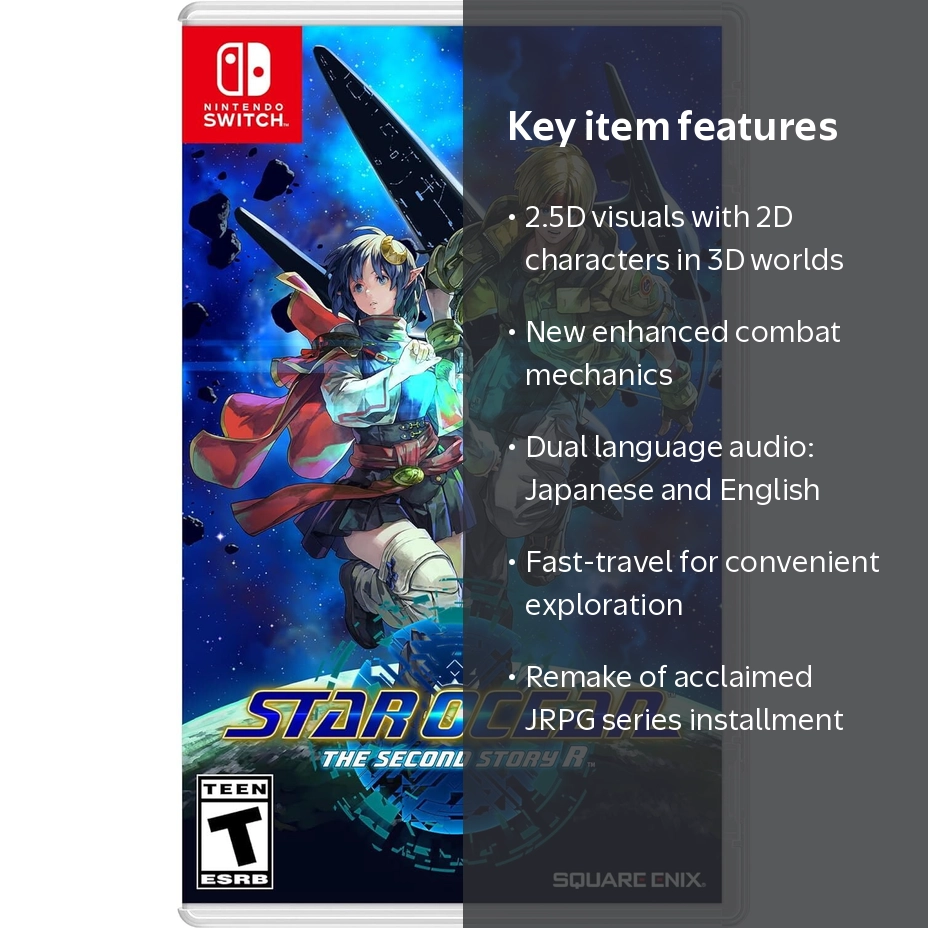Nintendo Switch Star Ocean The Second Story R - EARTH, GALAXY