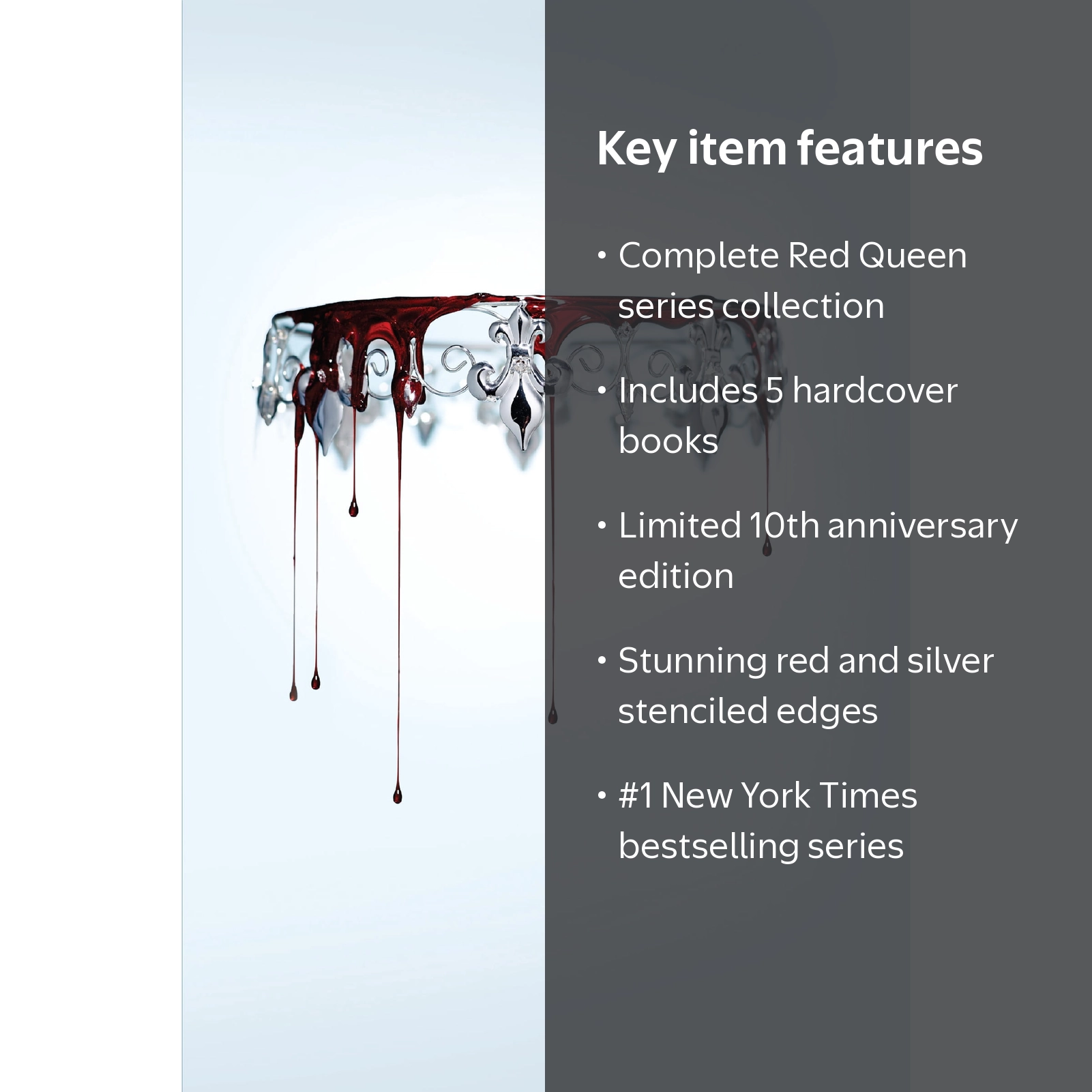 Victoria Aveyard Red Queen 10th Ann. Deluxe 5-Book Box Set