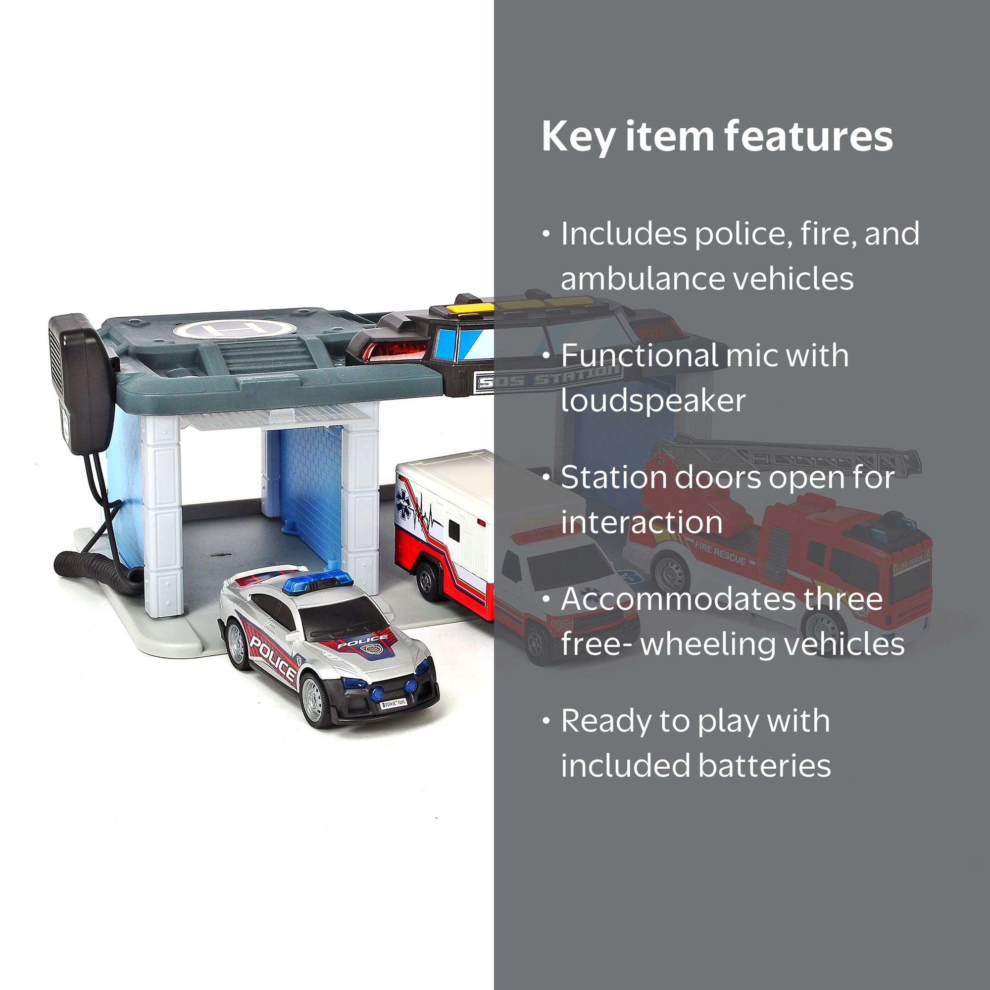 Dickie Toys - Rescue Station - Walmart.com