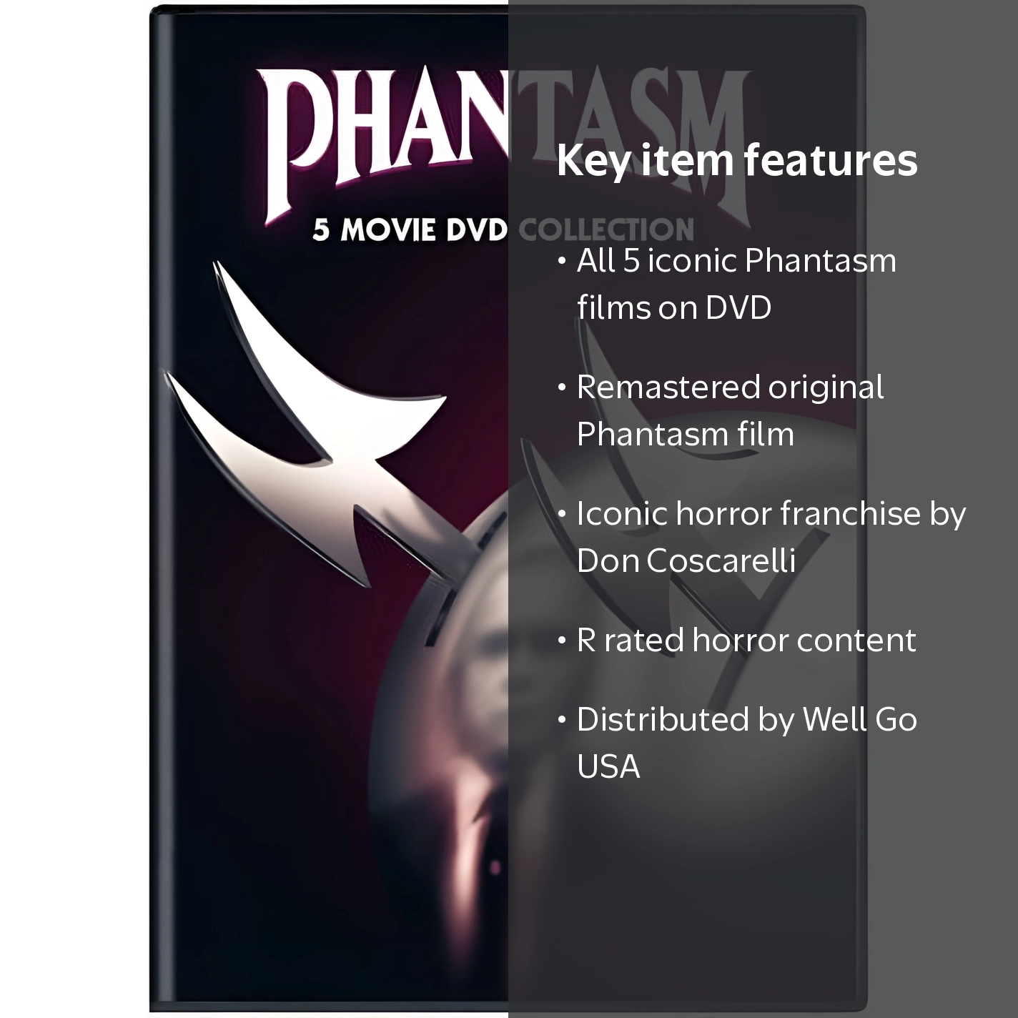 SDS, Phantasm: 5 Movie DVD Collection, Horror, All 5 Films