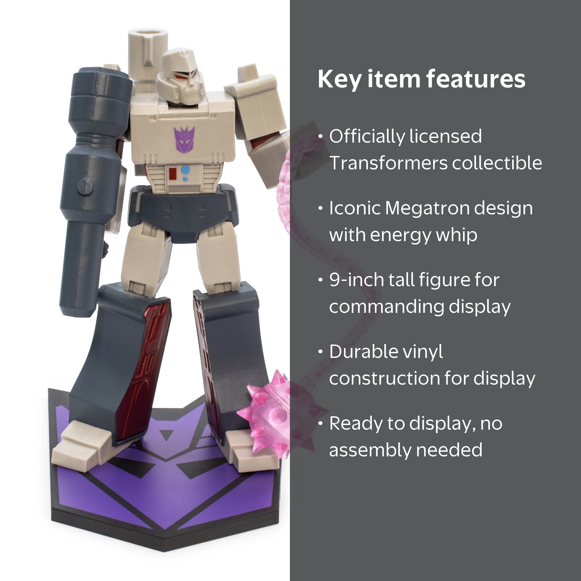 トランスフォーマー Culture Fly メガトロン フィギュア 海外限定 CultureFly Transformers Megatron Collectible Deluxe Vinyl Figure