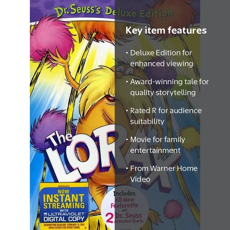 The Lorax (Deluxe Edition) - Walmart.com