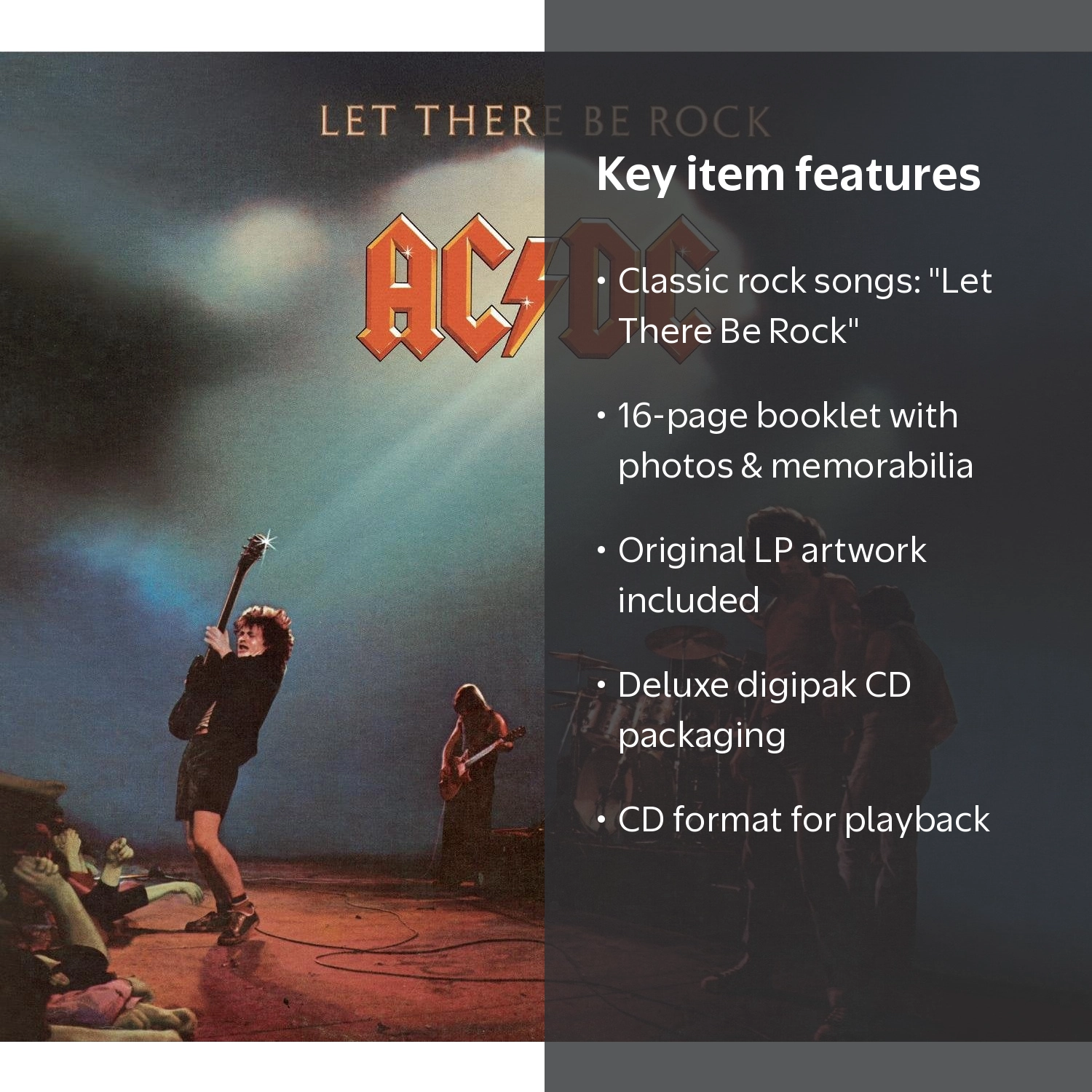 AC/DC - Let There Be Rock - Music & Performance - CD - Walmart.com