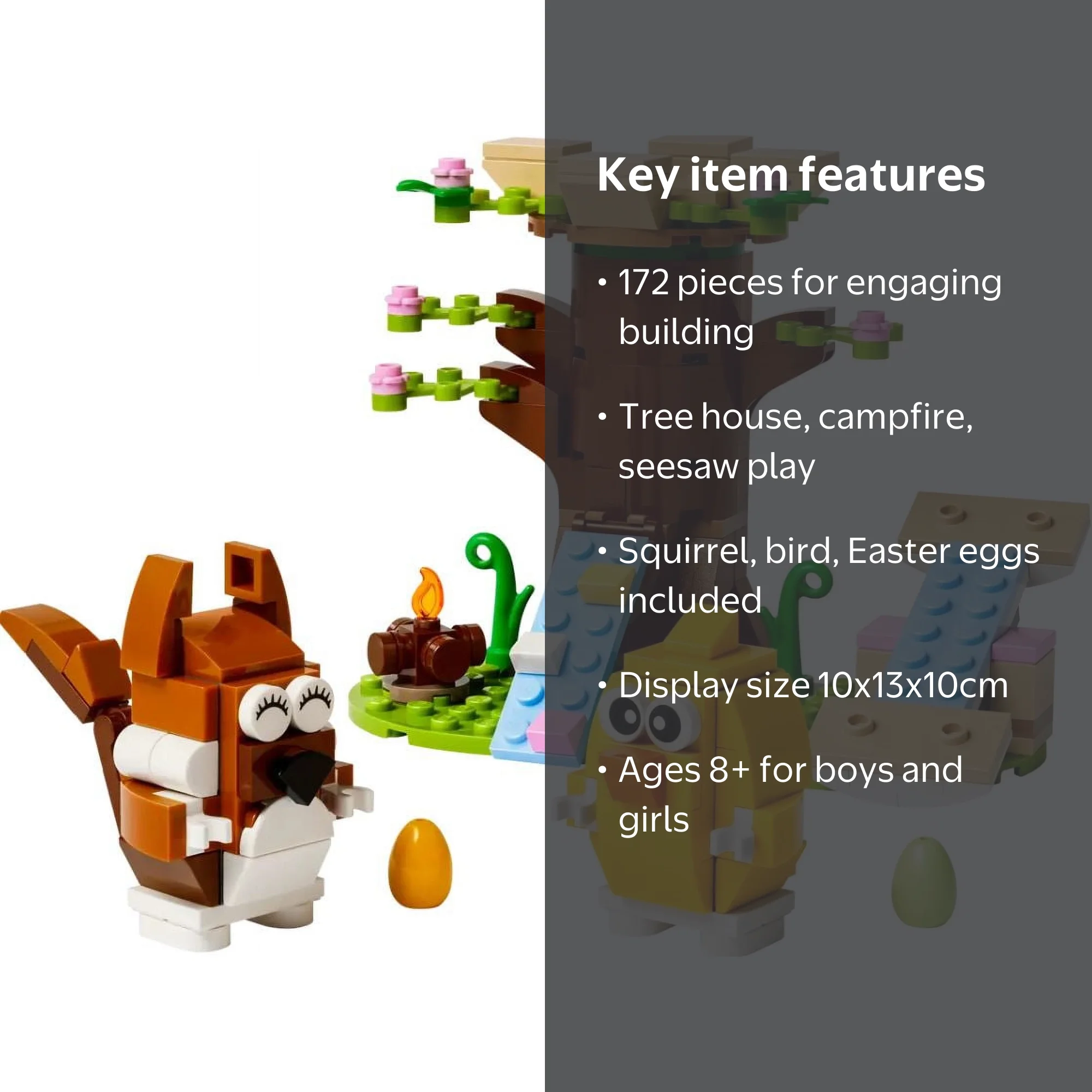 LEGO 40709 Spring Animal Playground 172pcs - Walmart.com