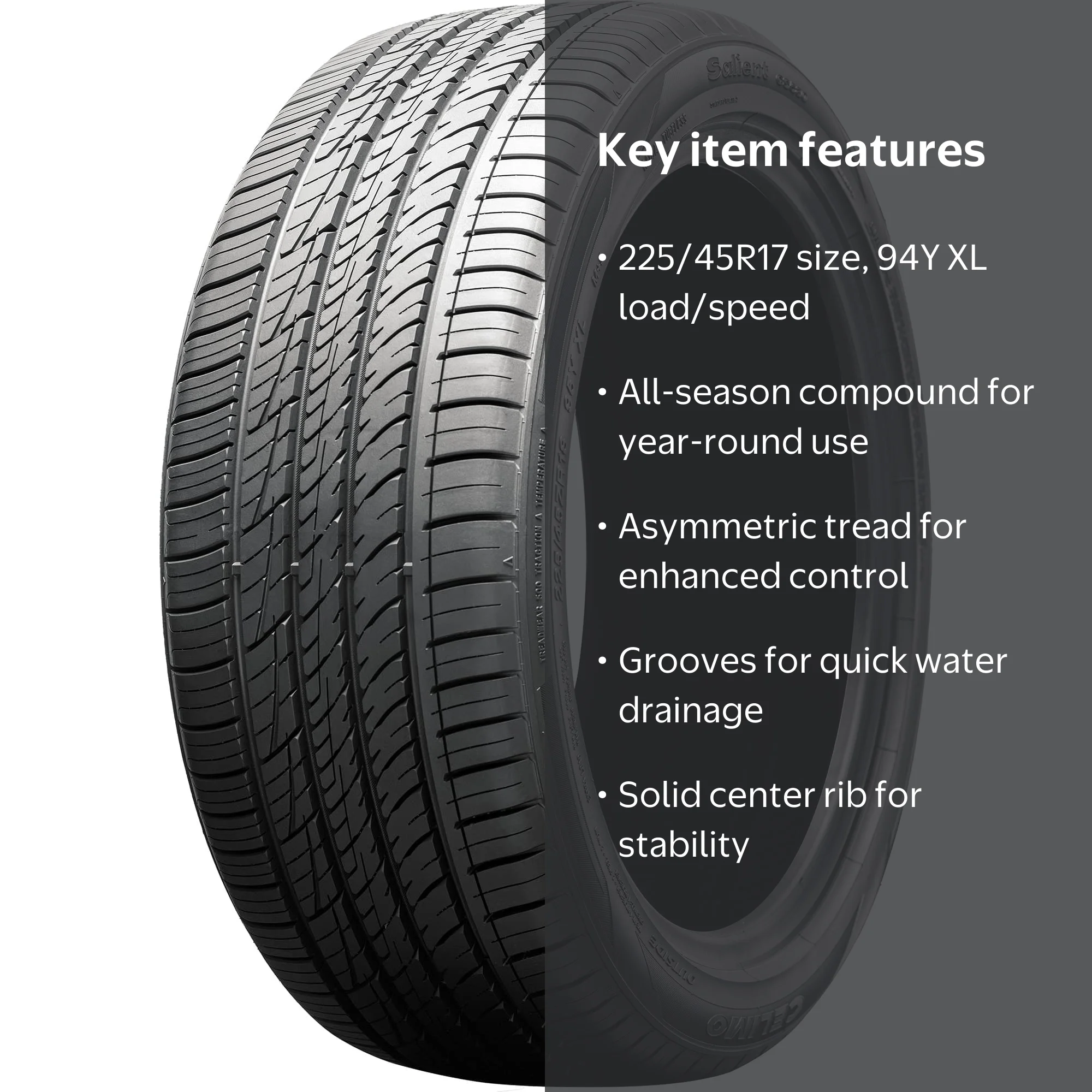 Celimo Salient CS580 All Season 225/45R17 94Y XL SUV/Crossover