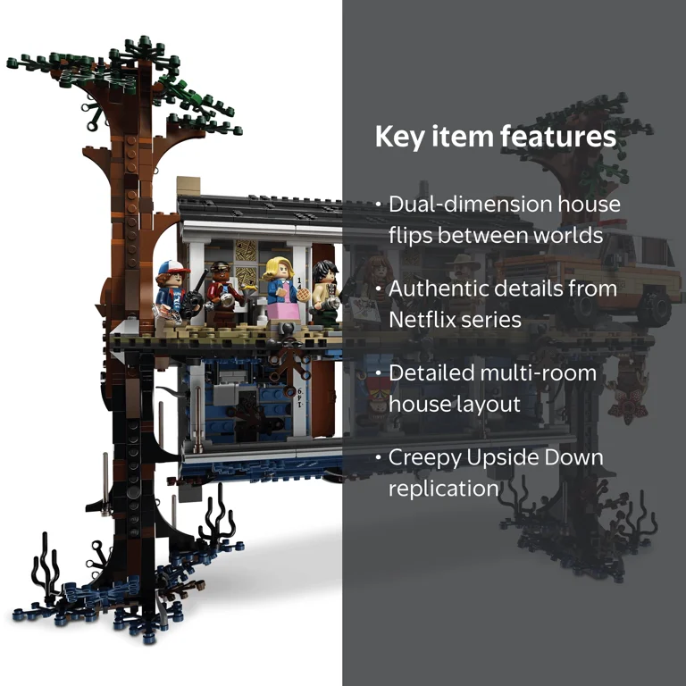 LEGO, Stranger Things The Upside Down 75810 Model Building Set