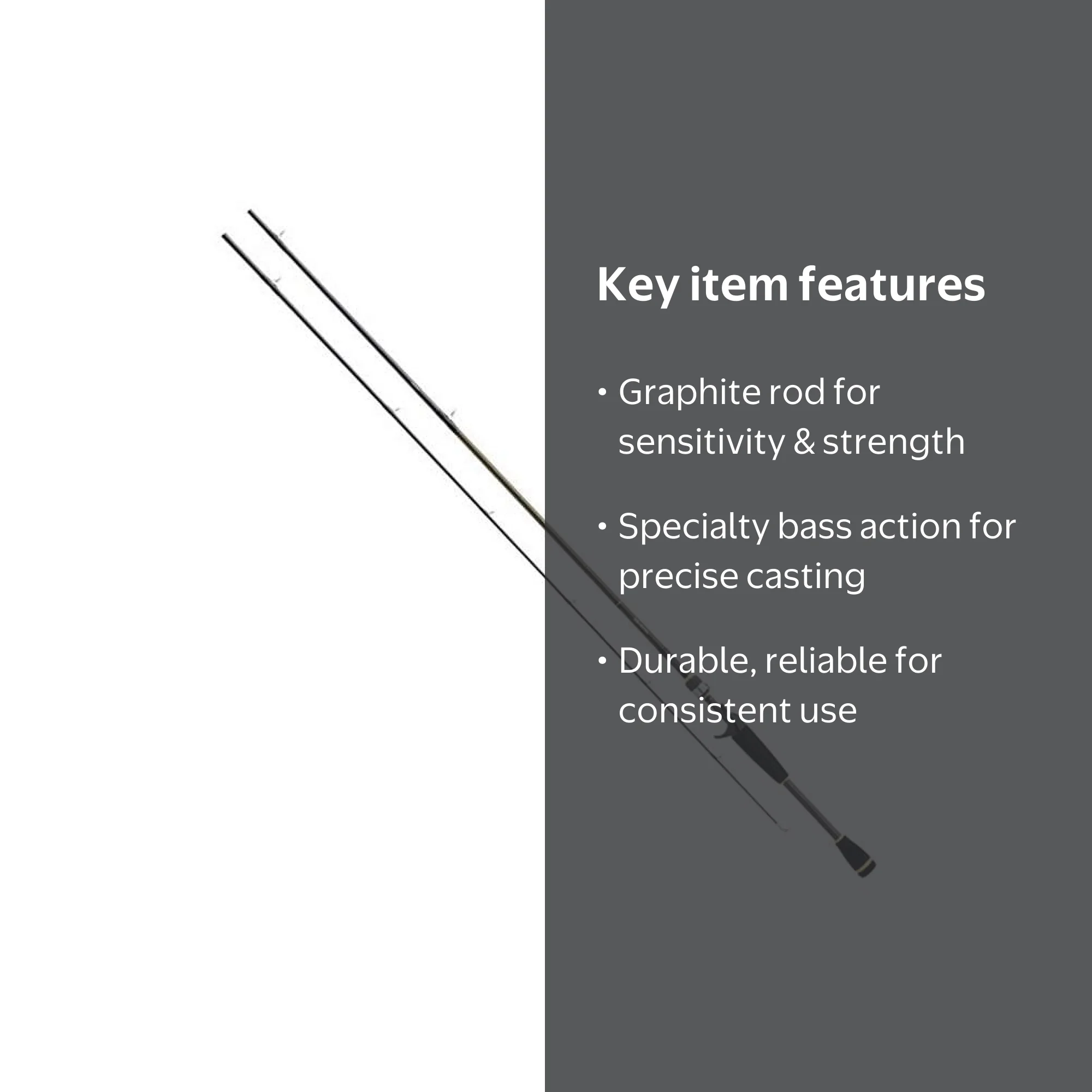 Daiwa 7ft Medium Aird-X Casting Rod - High Quality Graphite