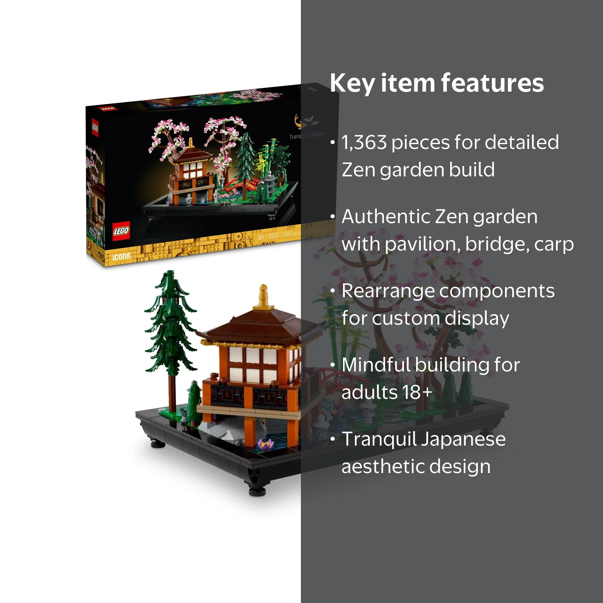 ♥ LEGO® Tranquil Garden 10315 | 🇺🇸 Price Comparison