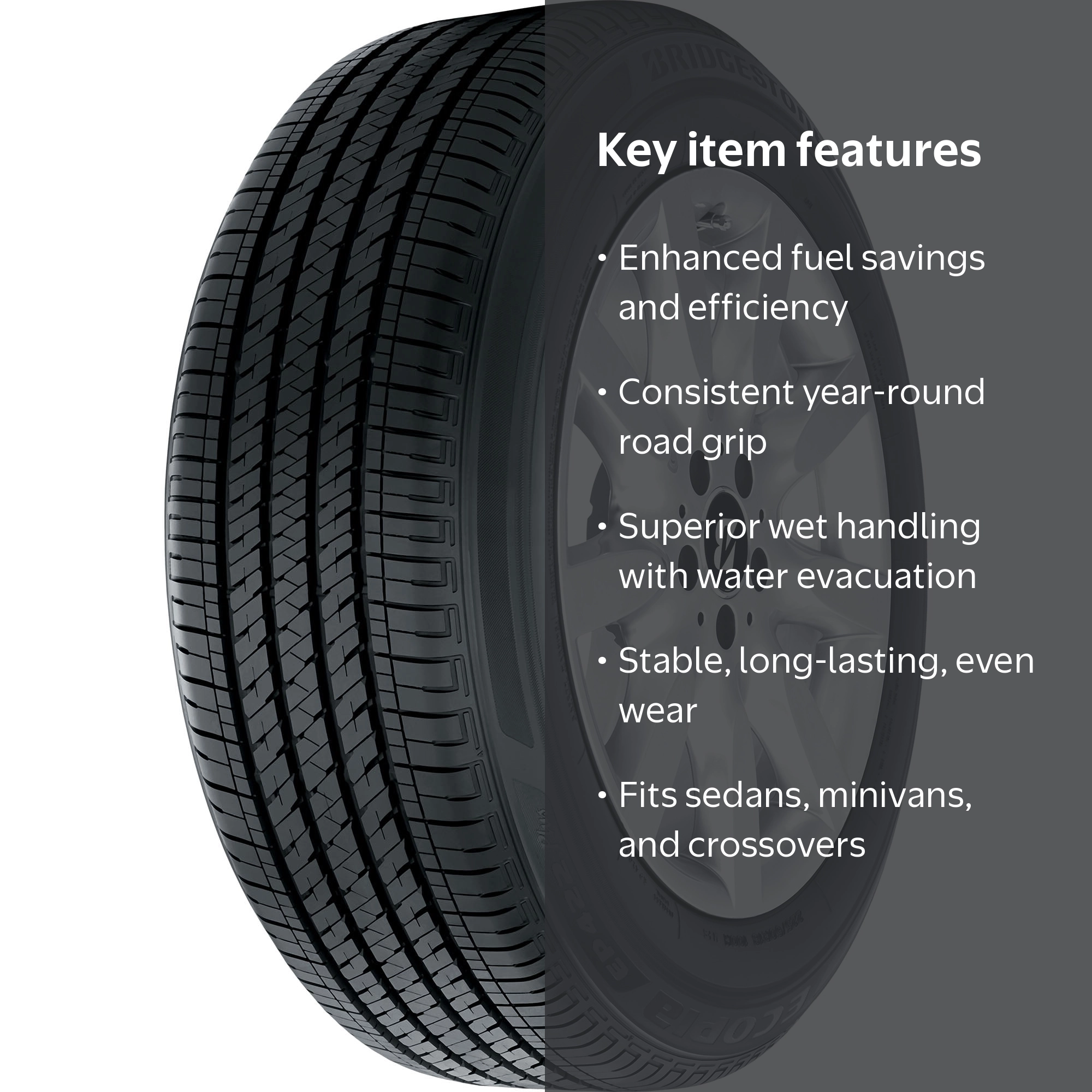 Bridgestone Ecopia EP422 Plus All Season 205/60R16 92H Passenger