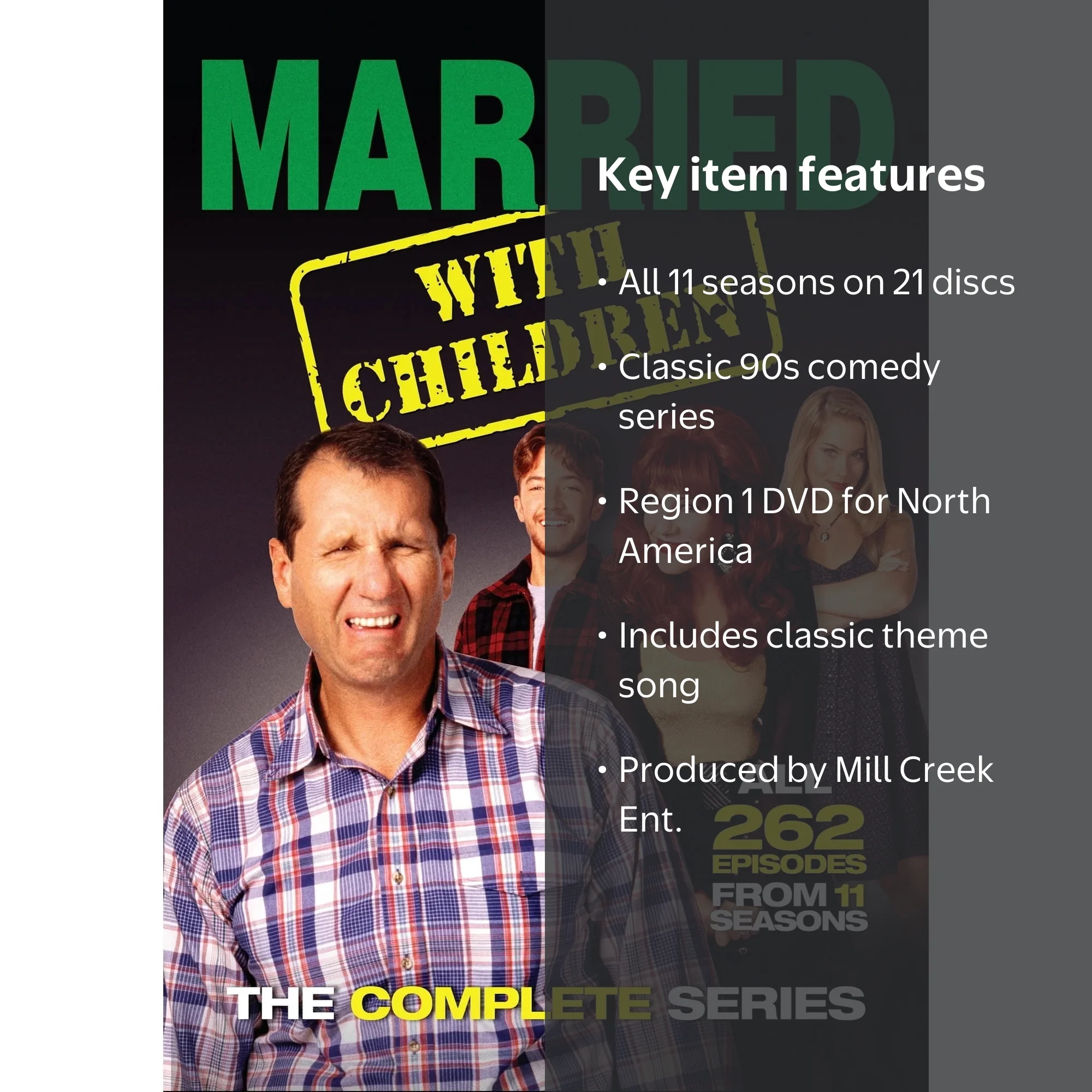 Married With Children: The Complete Series (DVD) - Walmart.com