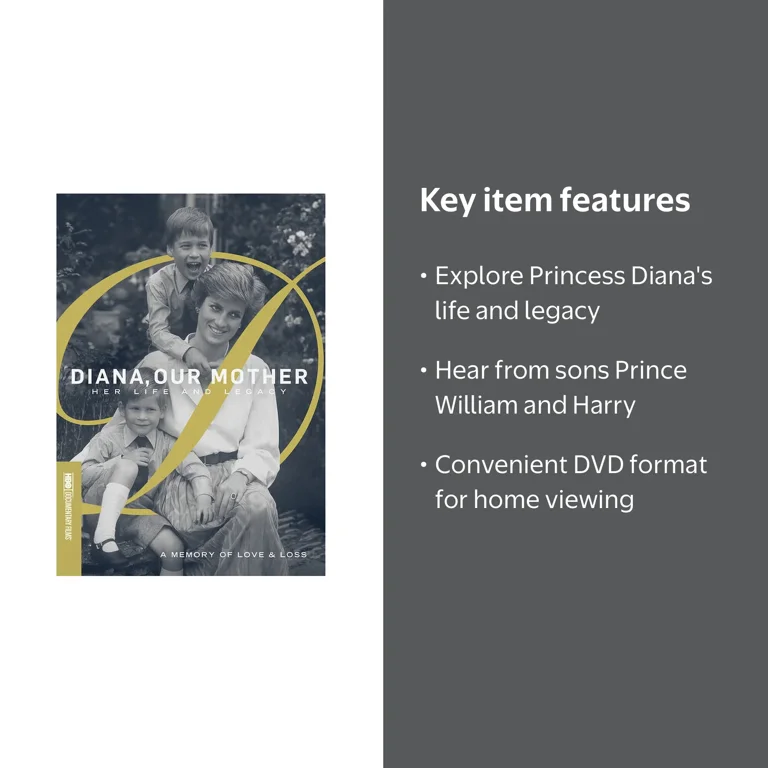 Diana, Our Mother: Her Life and Legacy (DVD), Hbo Archives