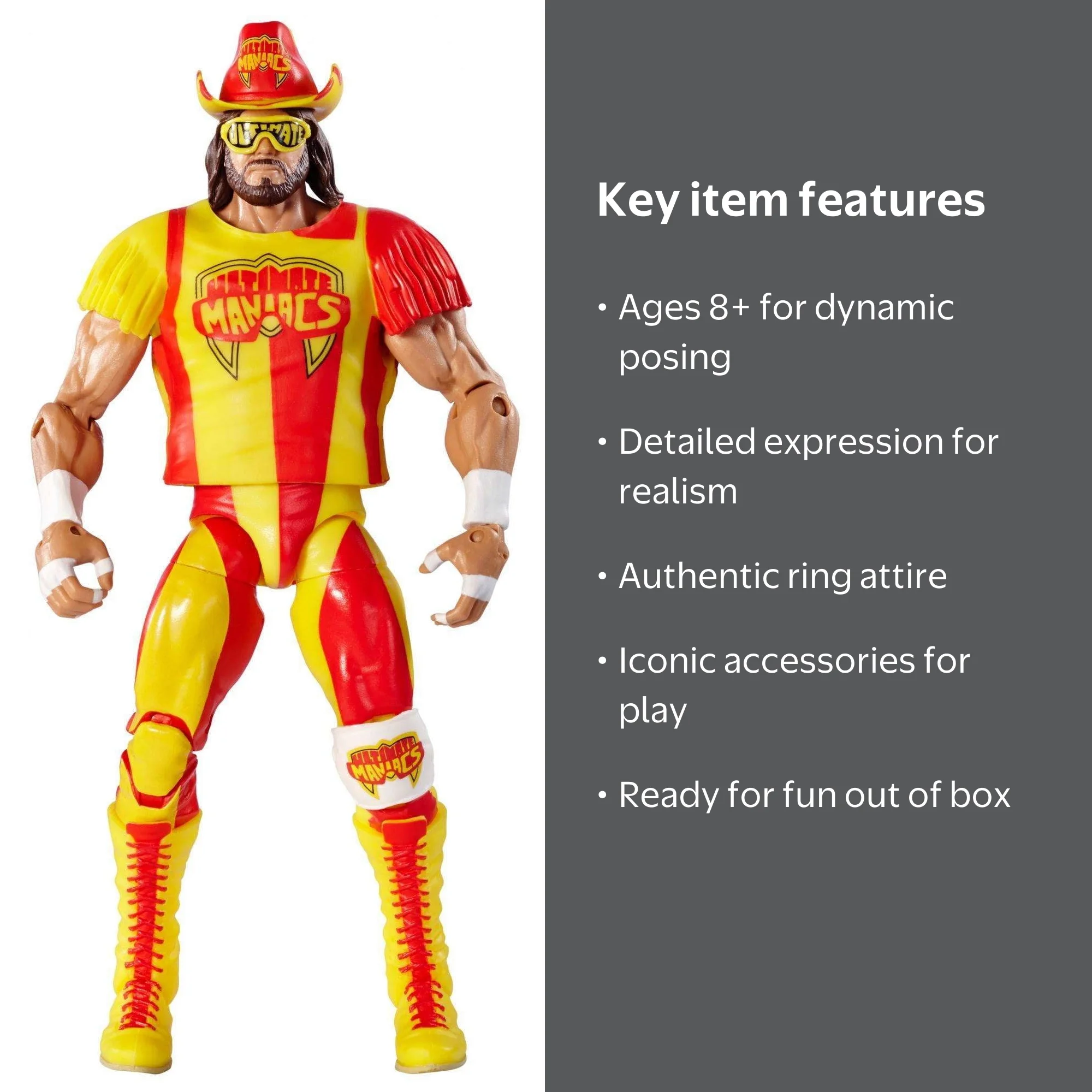 WWE Elite Ultimate Maniac Randy Savage - Walmart.com