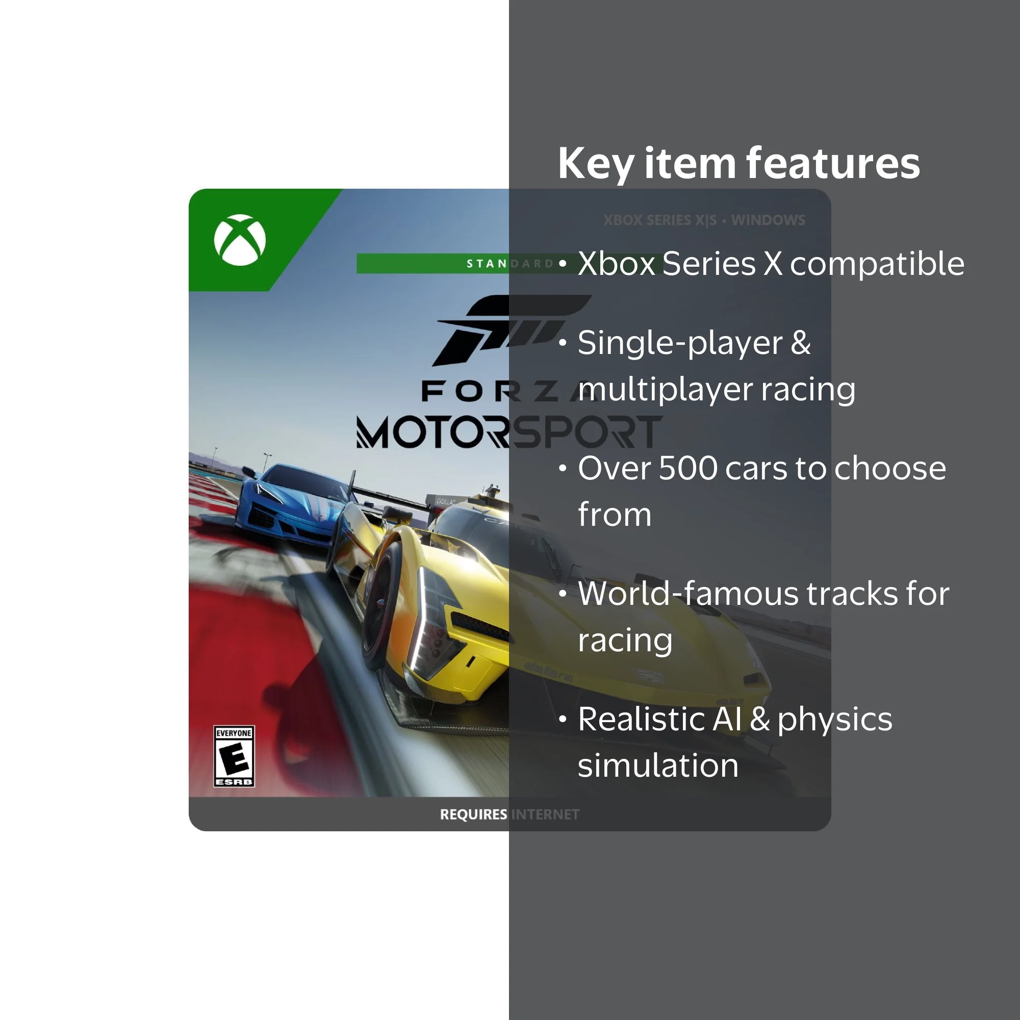 Forza Motorsport: Standard Edition - Xbox Series X - Walmart.com