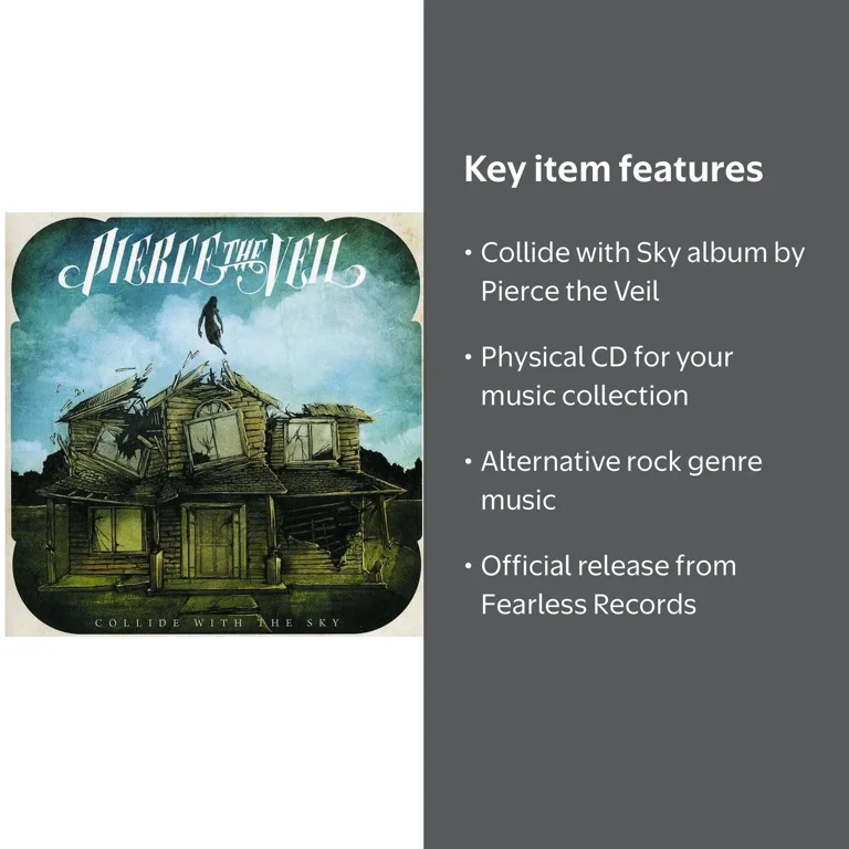 Fearless Records, Pierce the Veil CD, Collide with the Sky, Music