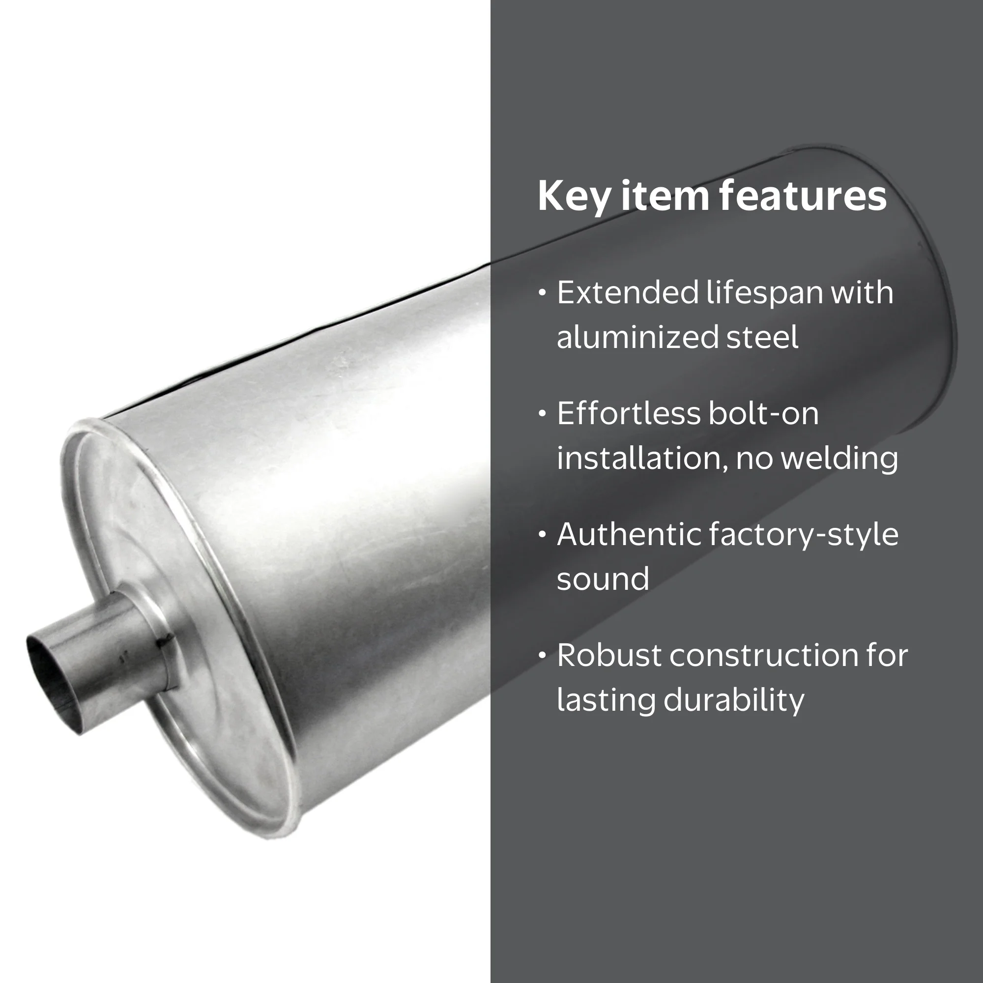 Walker Exhaust SoundFX 18929 Exhaust Muffler Fits select: 2004