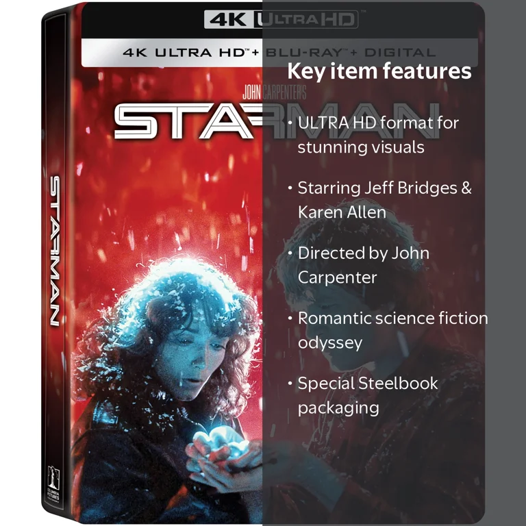 Sony Pictures Entertainment, Starman (Steelbook), ULTRA HD