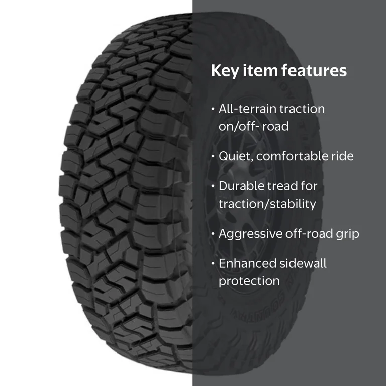 Toyo Open Country R/T Trail Light Truck Tire, 265/70R17 115T