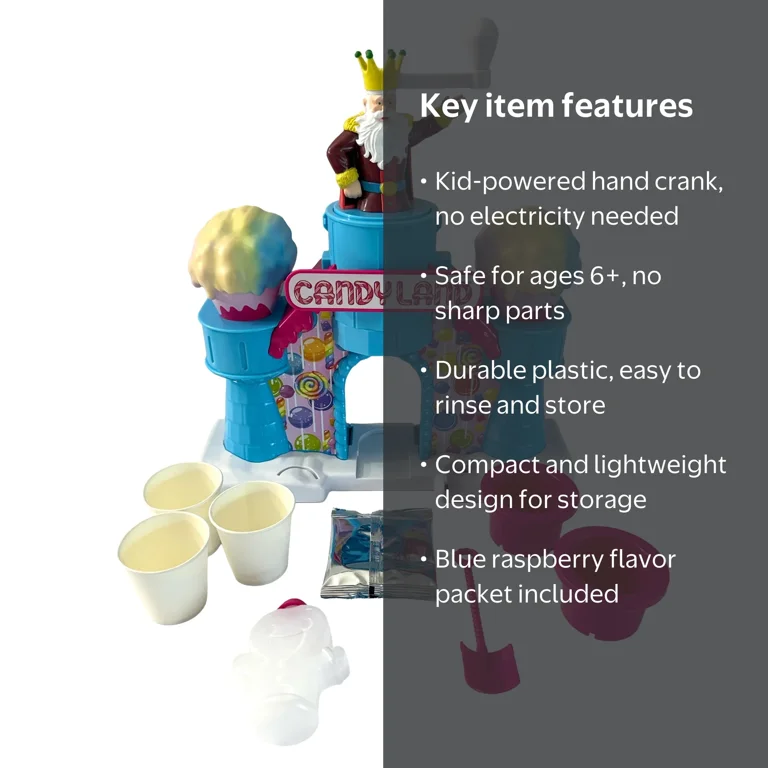 Candyland Hand Crank Snowcone Maker - Walmart.com