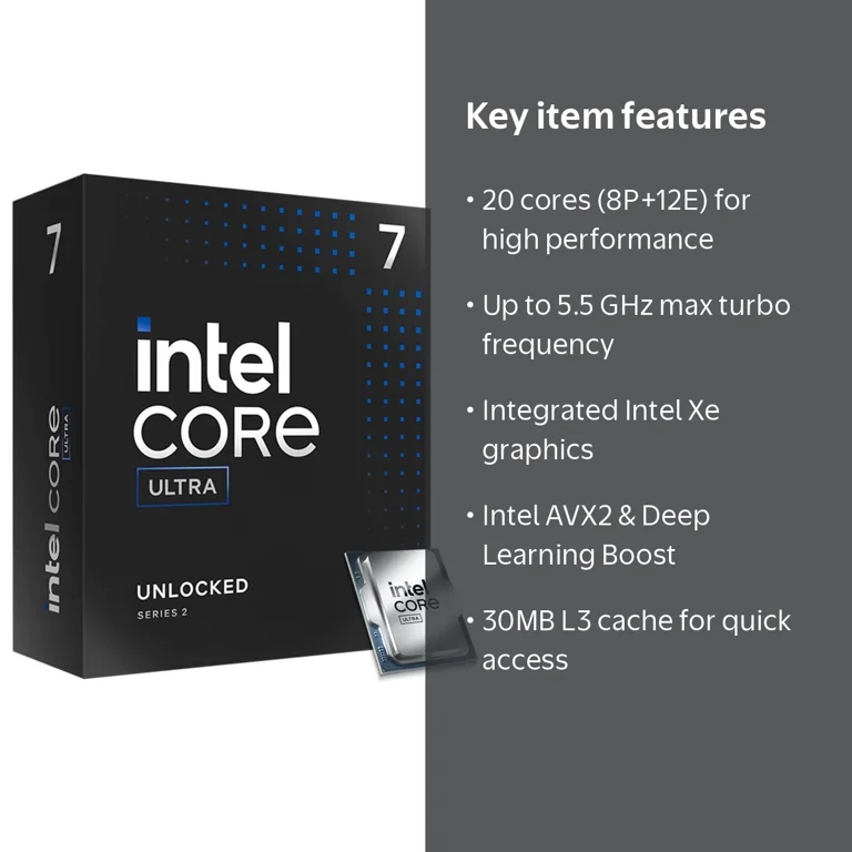 Intel, Processor, 20 Cores, Up to 5.5 GHz Turbo Frequency