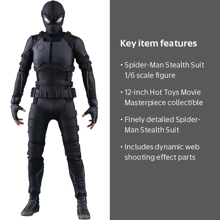 Spider-Man Far From Home 12 Inch Action Figure Movie Masterpiece 1