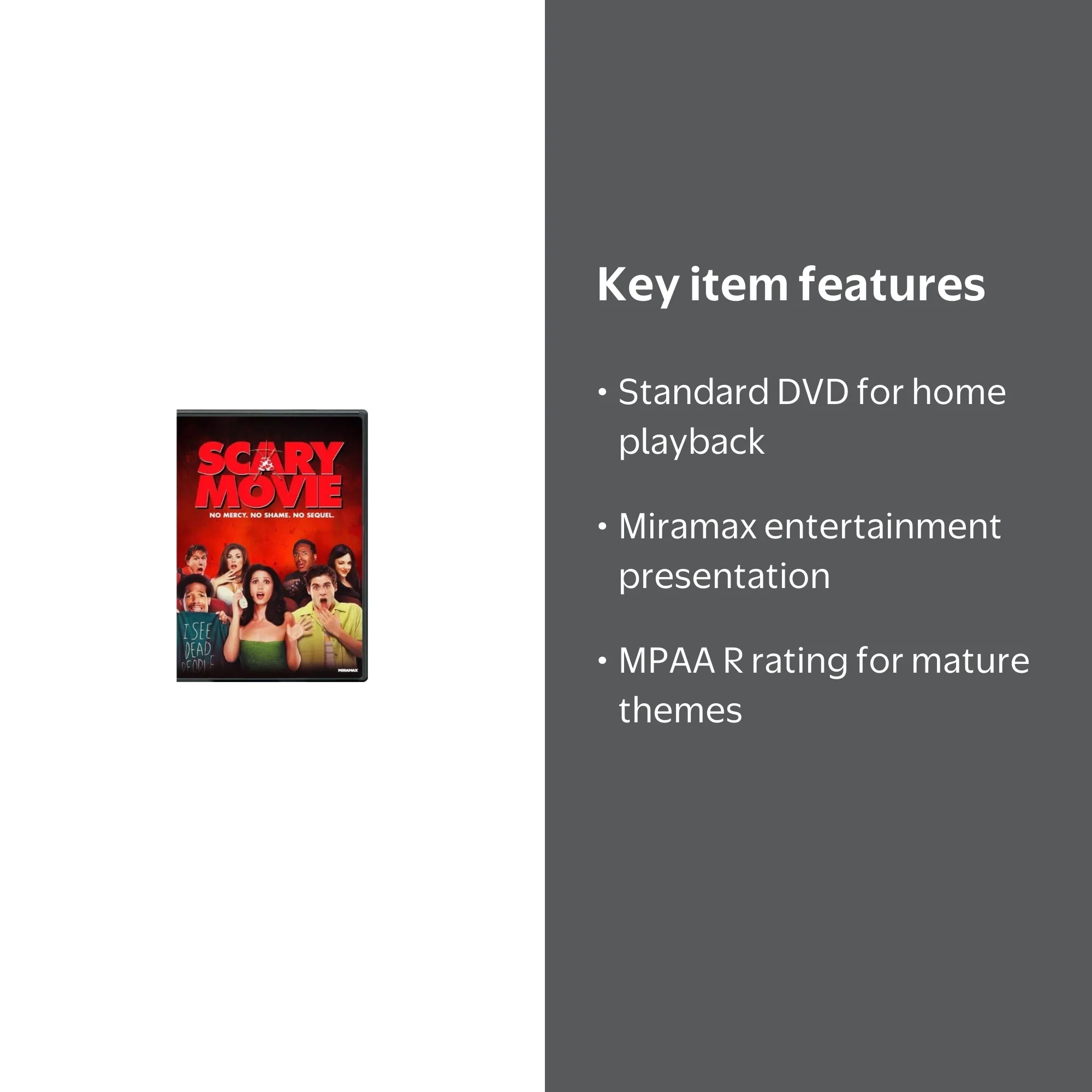 Scary Movie (DVD) - Walmart.com