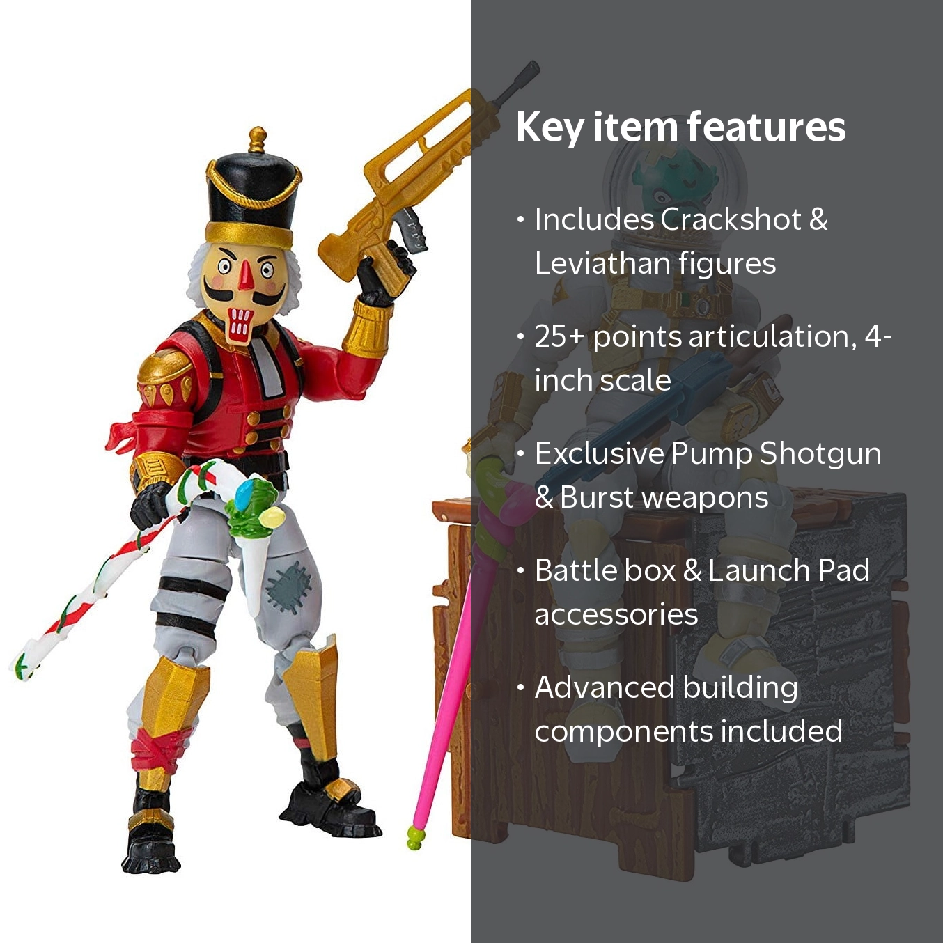 アクリルフィギュアスタンド ジュダ 「ディア・ヴォーカリスト 篝火 3点セット Fortnite Late Game Survival Kit Figure Pack; Crackshot and