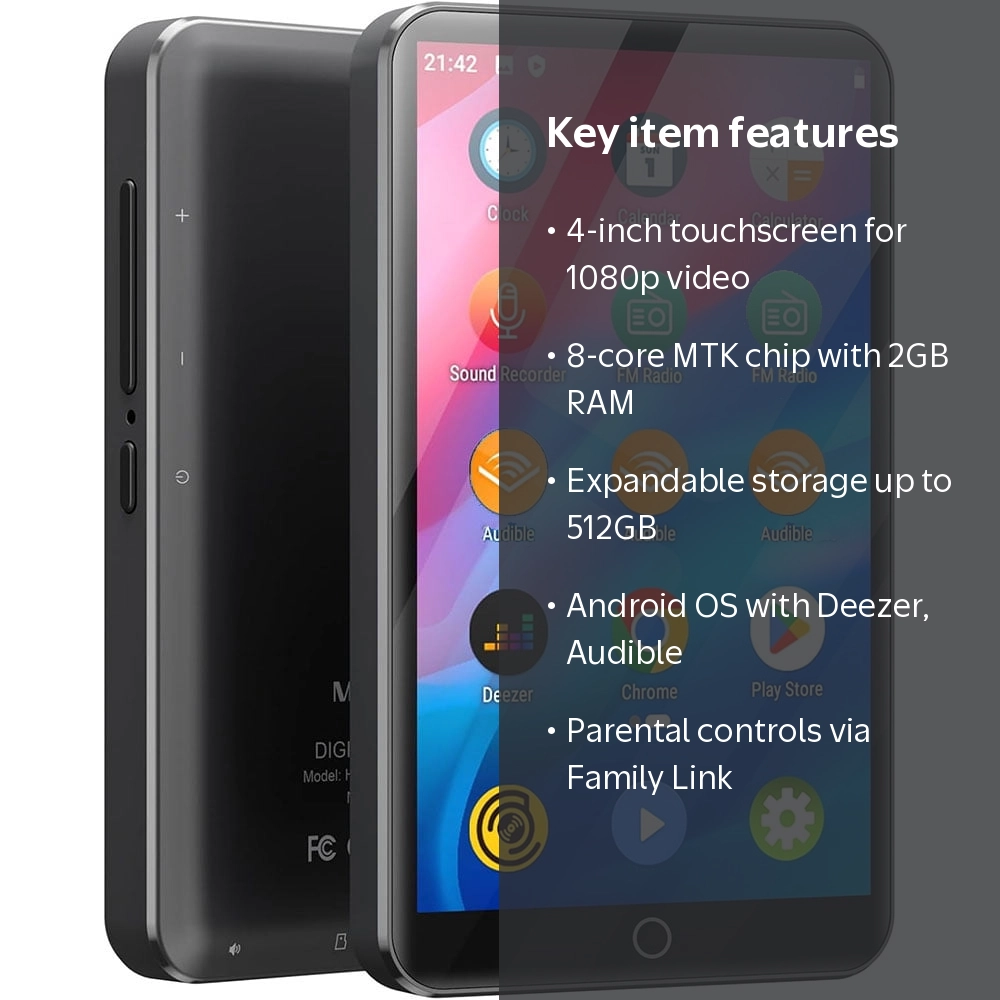 MECHEN, MP3 Player, Bluetooth WiFi, 4