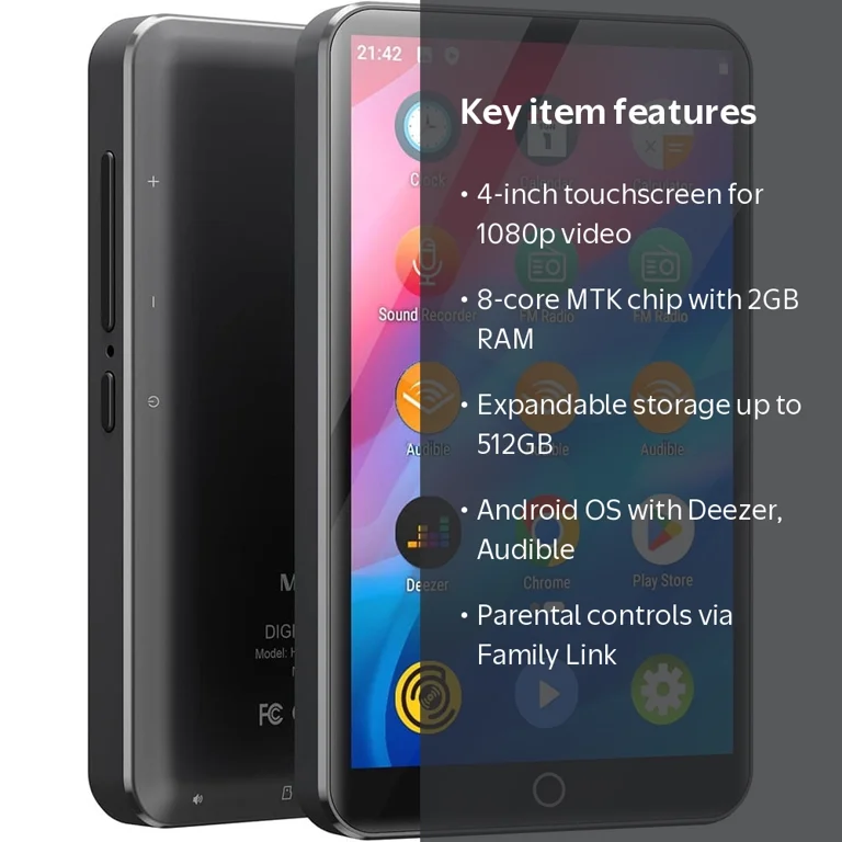 MECHEN, MP3 Player, Bluetooth WiFi, 4