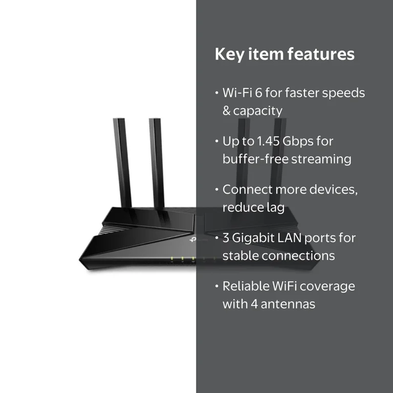 TP-Link Archer AX1450 Wi-Fi 6 Home System | Dual-Band Wireless
