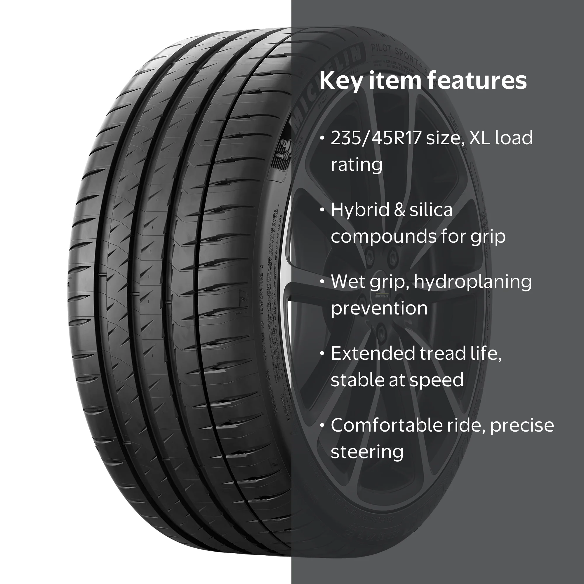 Michelin Pilot Sport 4S Performance 235/45ZR17 (97Y) XL Passenger