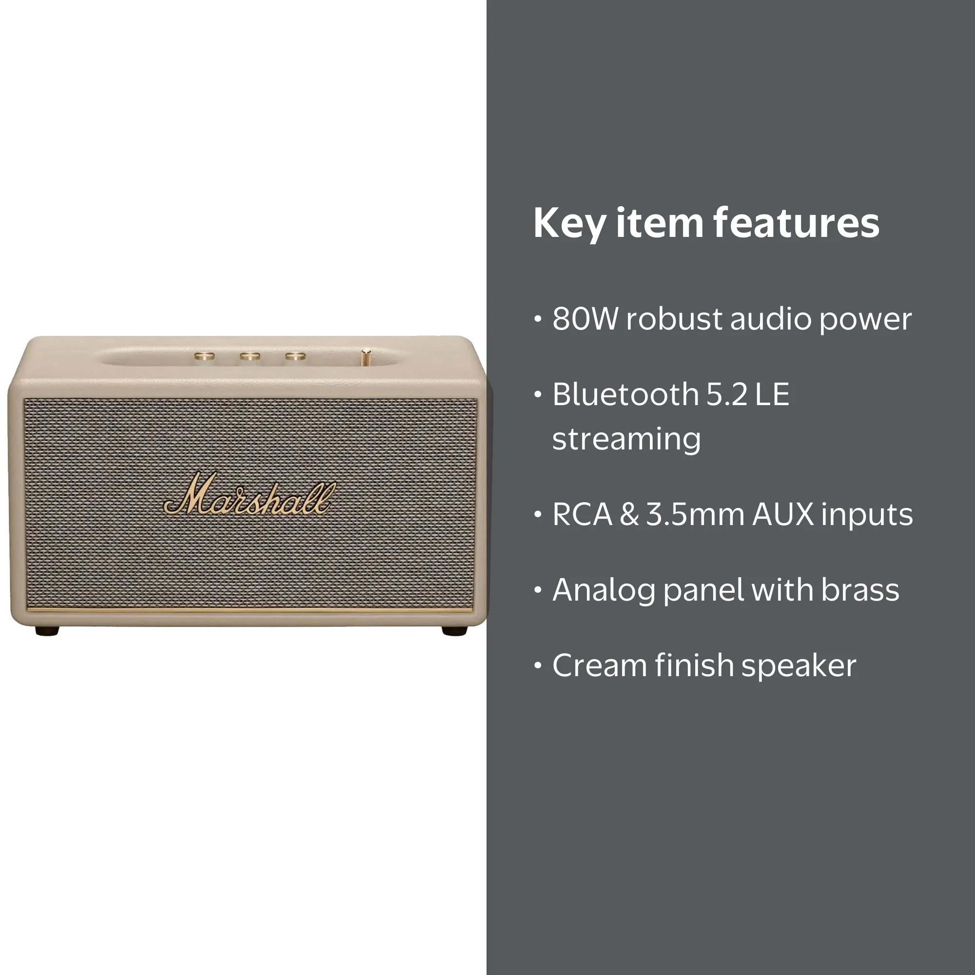 Marshall STANMOREIIIC Stanmore III Bluetooth Speaker System