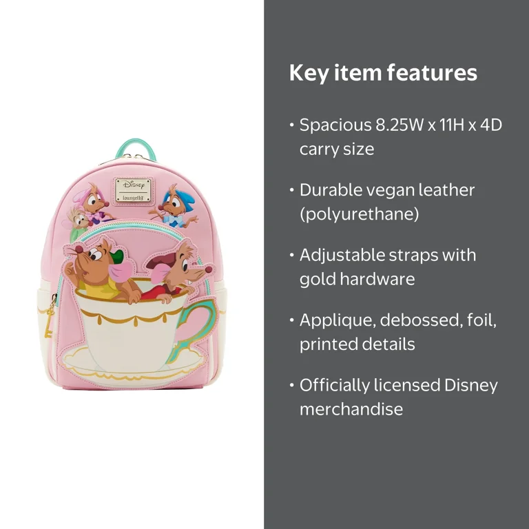 coach cinderella backpack Disney X Coach Mini Camera Bag With and elegant artwork create a charming storybook look that Disney fans are sure to adore Loungefly Disney Cinderella Running Scene