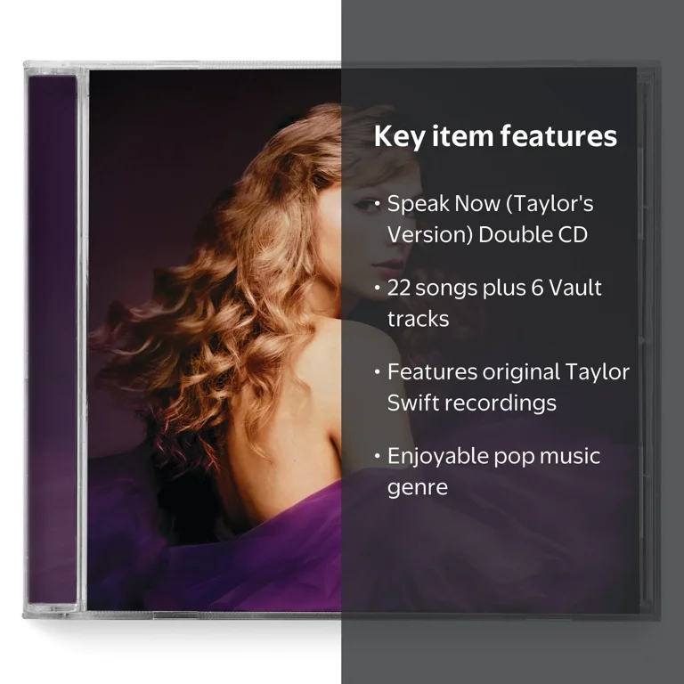 Taylor Swift's Double Album Speak Now (Taylor's Version) - 2 CD