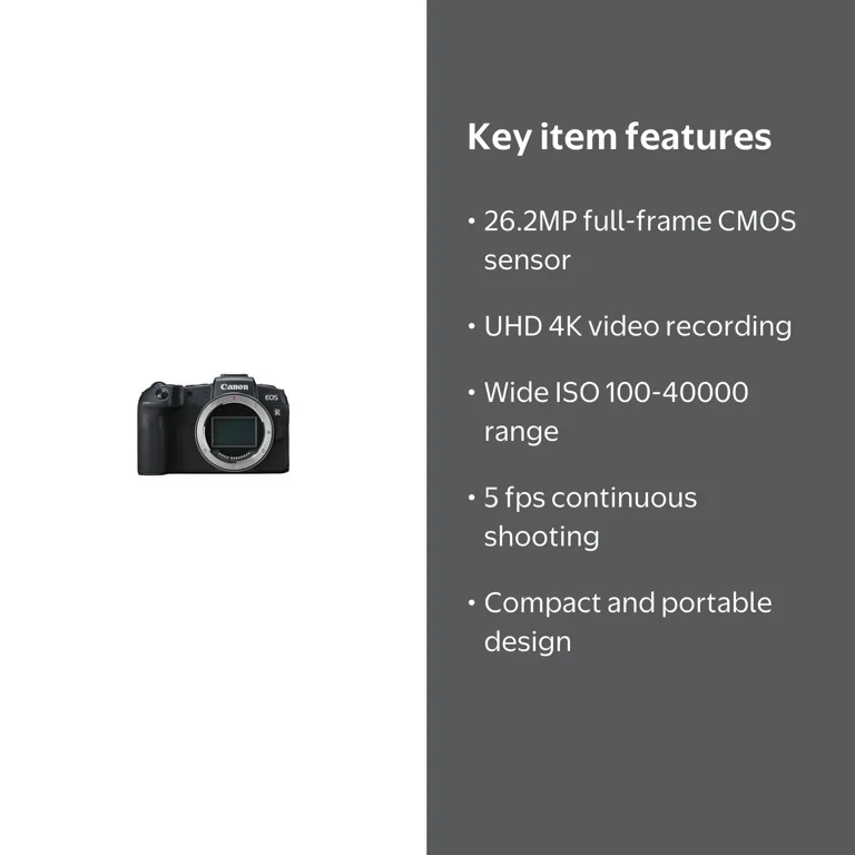 Canon, Mirrorless Digital Camera, International Version, Body Only